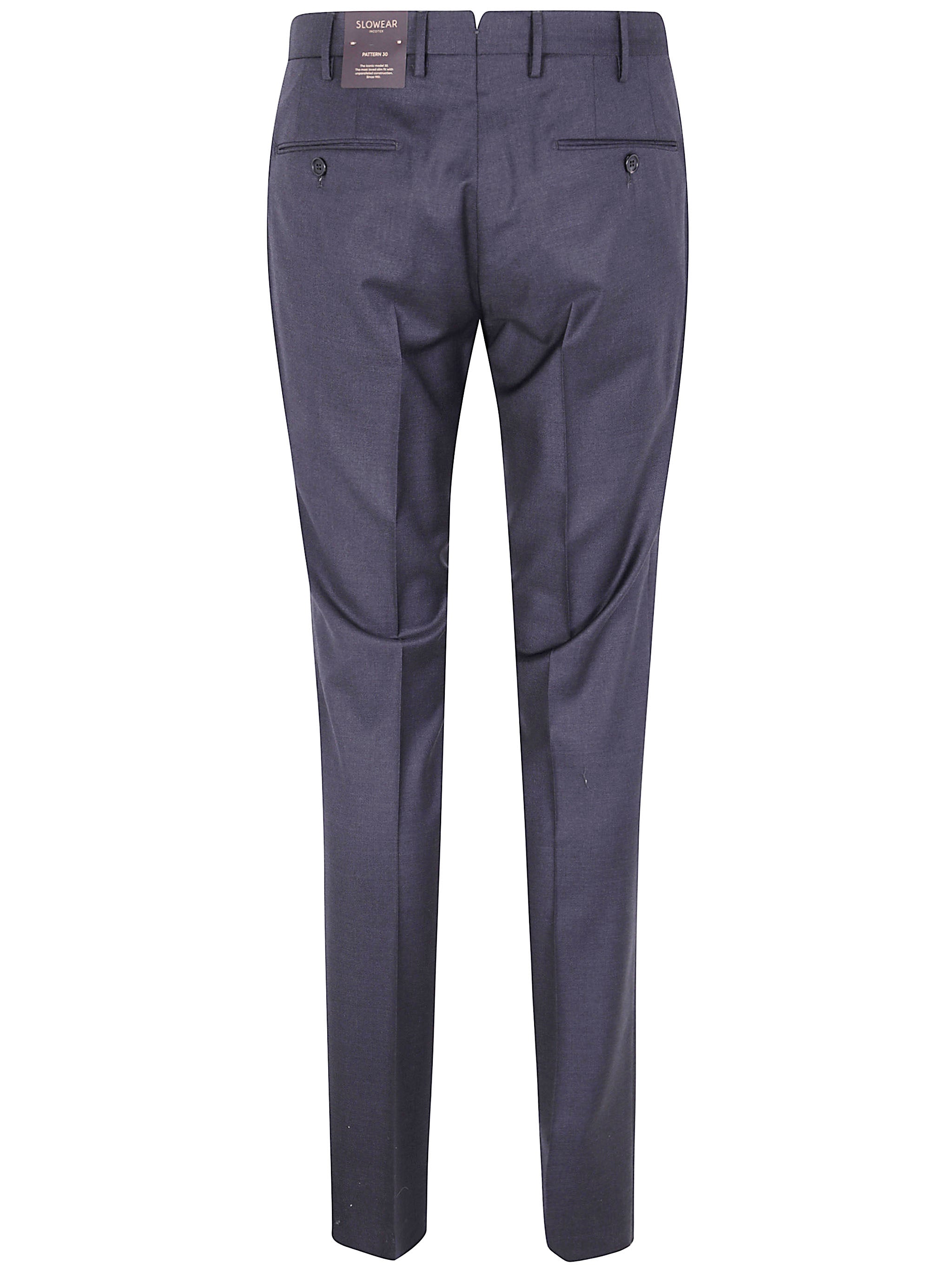 INCOTEX Slim Fit Chino Trousers for Men
