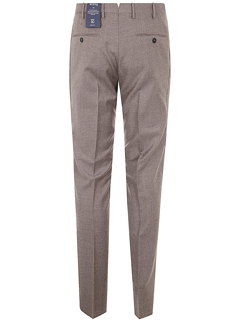 INCOTEX Men's Classic Wool Trousers - FW24 Collection