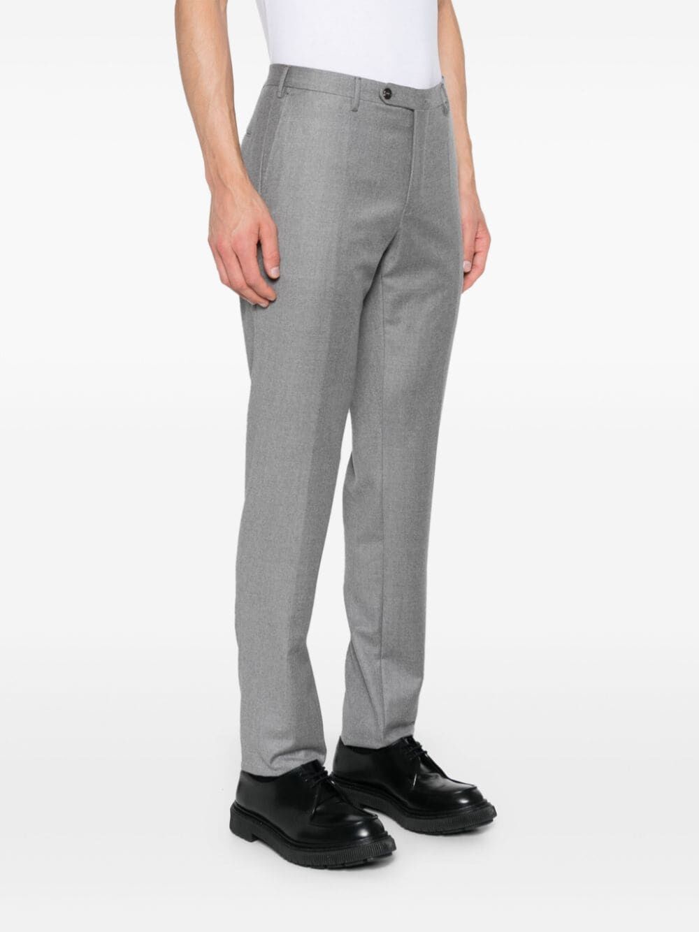 INCOTEX Men's Tailored Wool Trousers - FW24 Collection