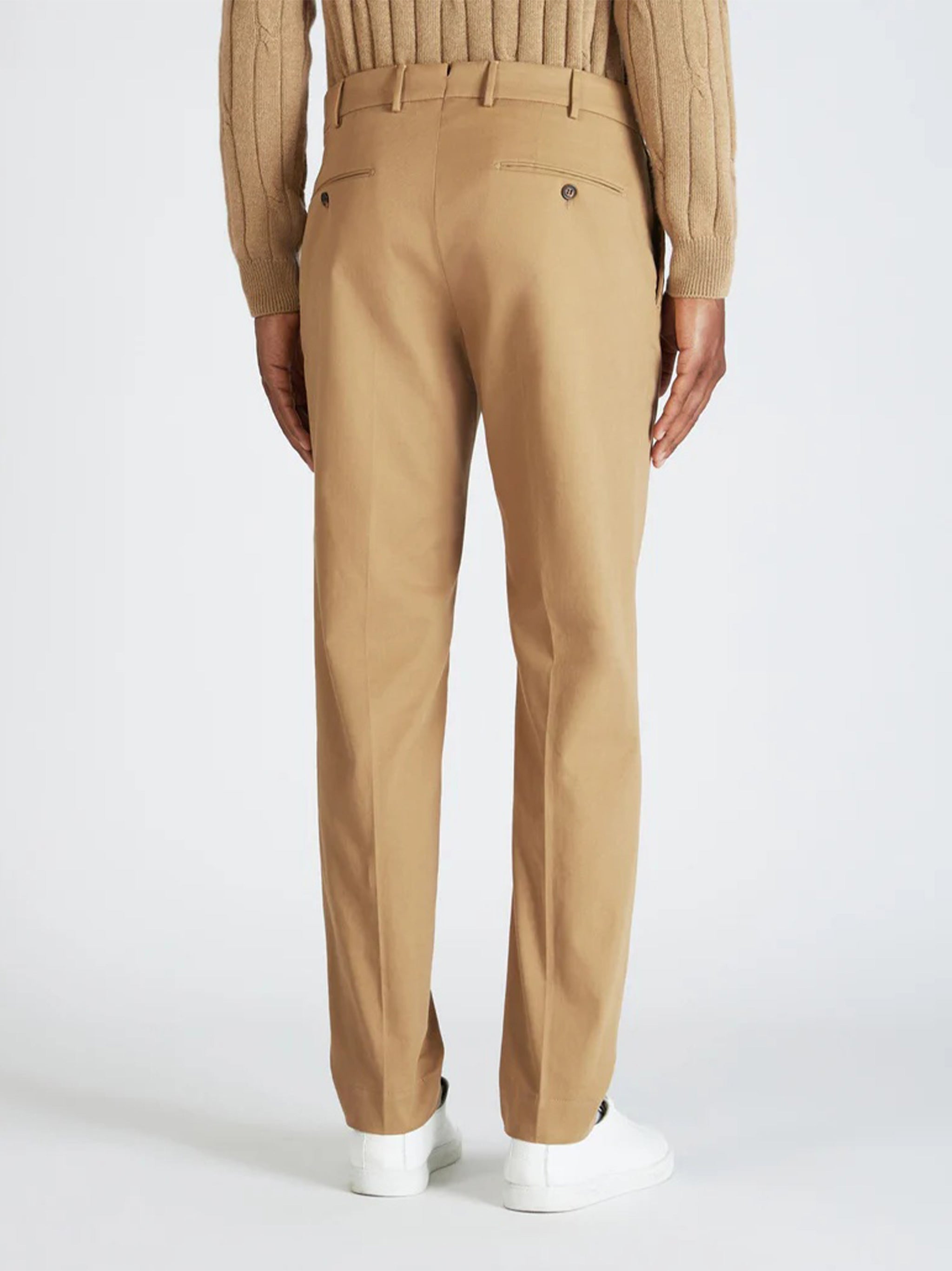 SLOWEAR Men's Stretch Cotton Chino Trousers