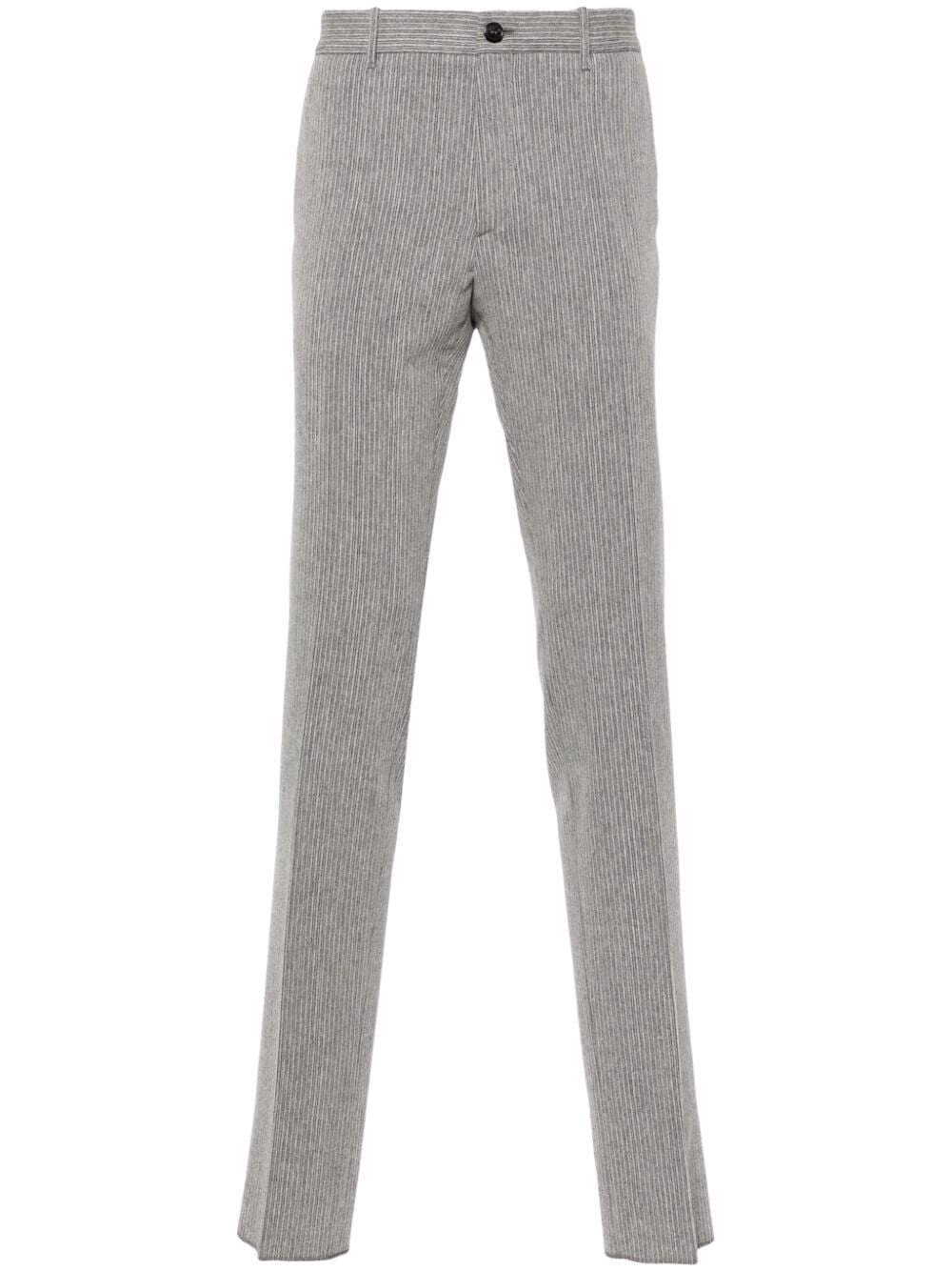 INCOTEX Tailored Wool Blend Trousers for Men - FW24 Collection