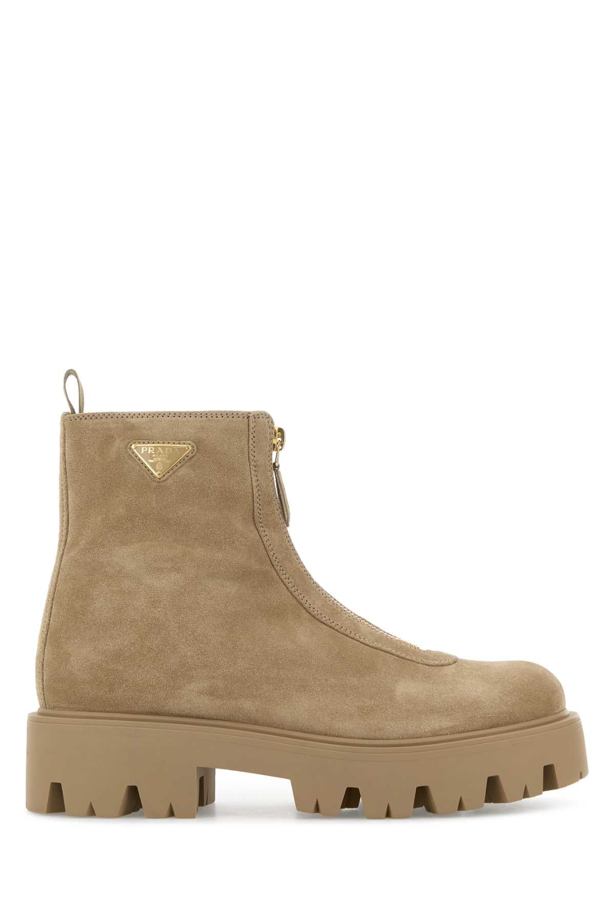 PRADA Women's Suede Ankle Boots