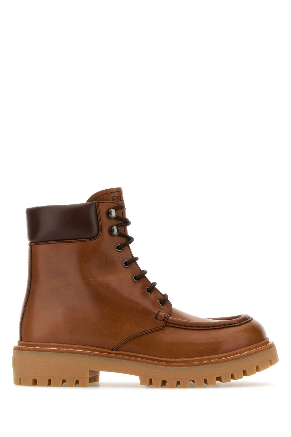 PRADA Leather Ankle Boots - Sizes 6-16