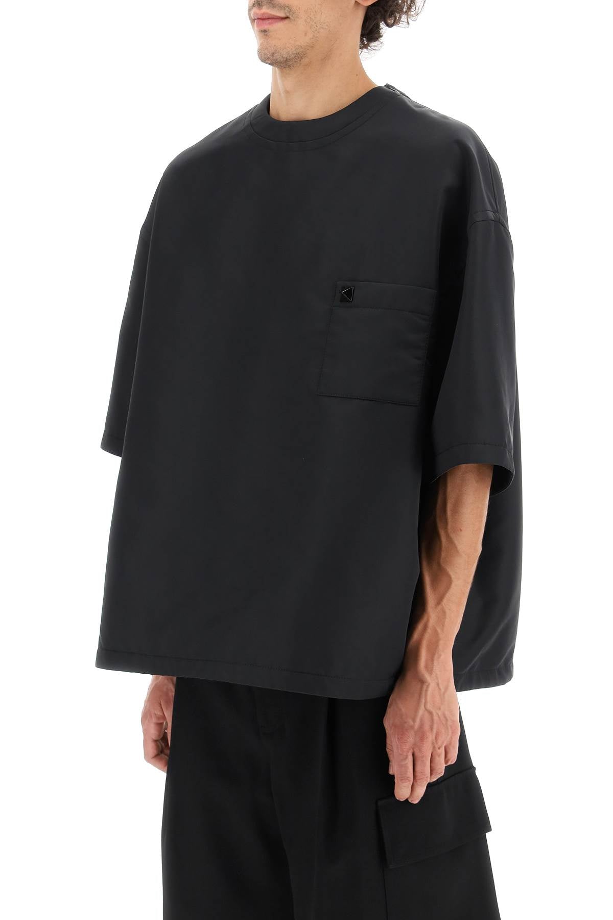 VALENTINO GARAVANI Oversize Nylon Shirt for Men