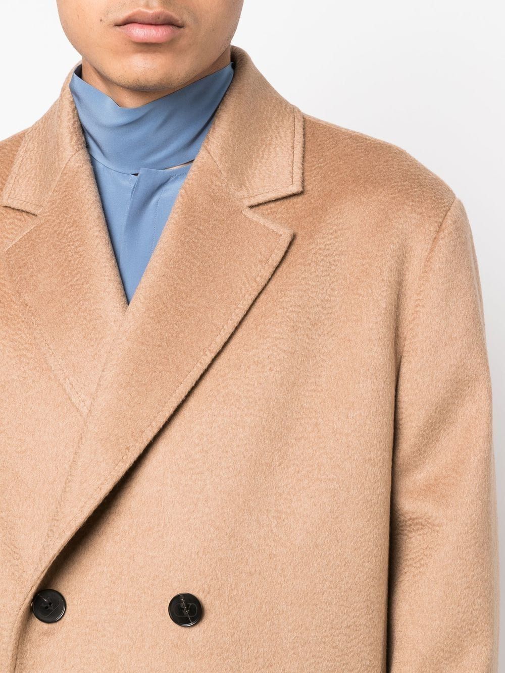 VALENTINO Men's Luxe Camel Wool Jacket