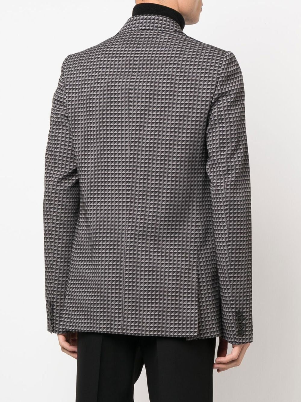VALENTINO Men's Mini Fitted Wool Jacket