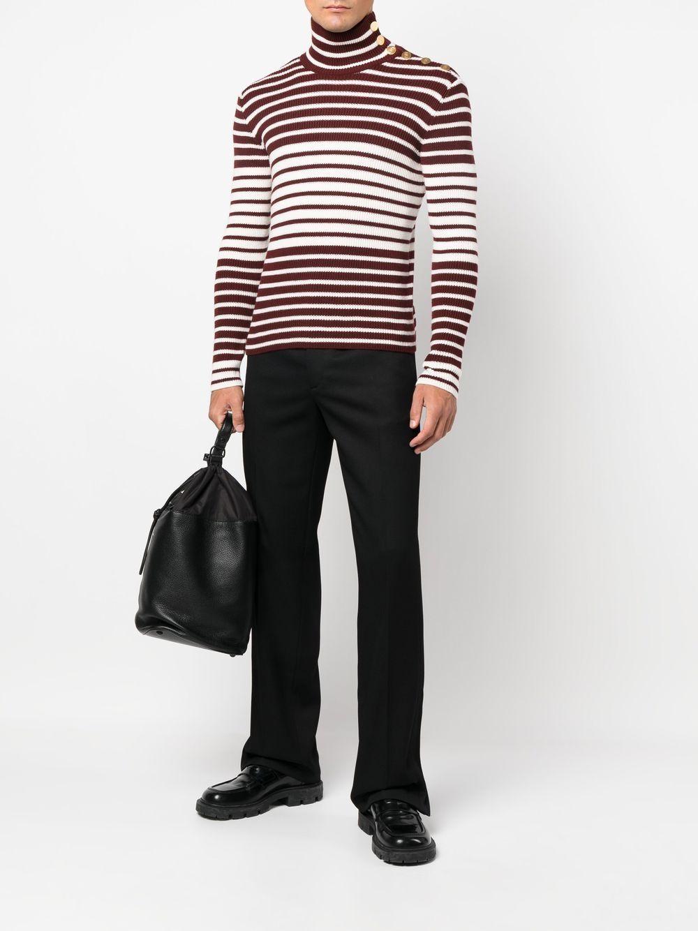 VALENTINO Alto Neck Slim Fit Sweater