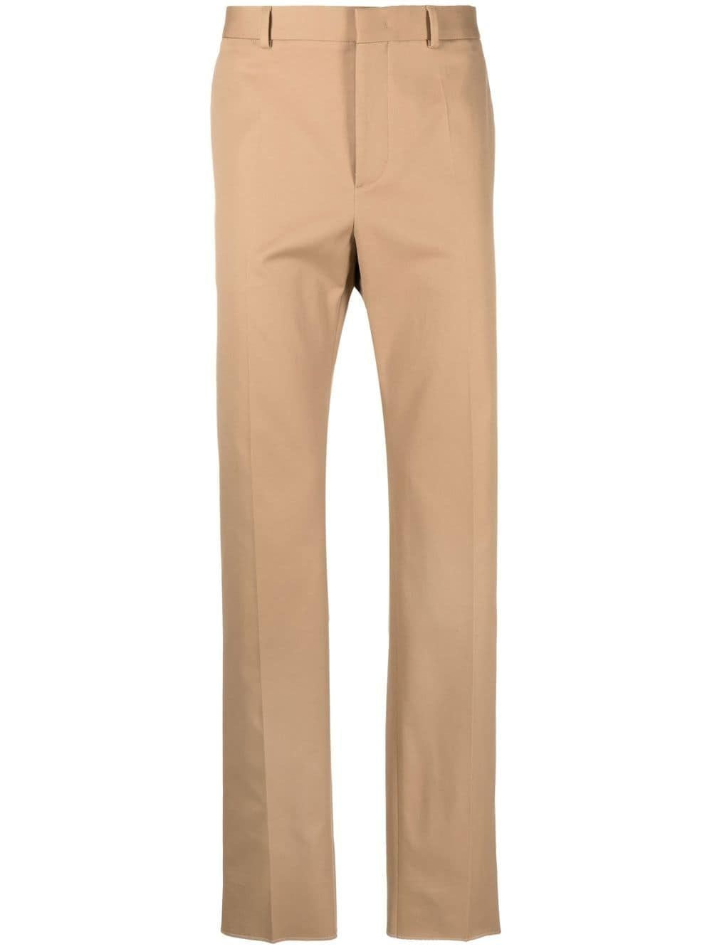 VALENTINO Fitted Cotton Gabardine Pants for Men