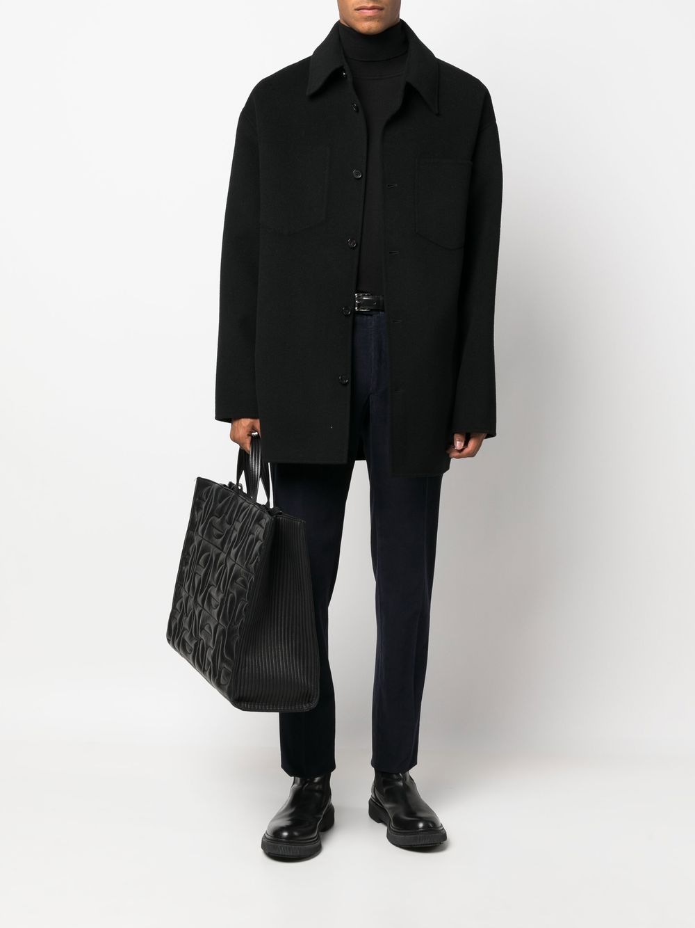 INCOTEX Modern Stretch Cotton Trousers for Men