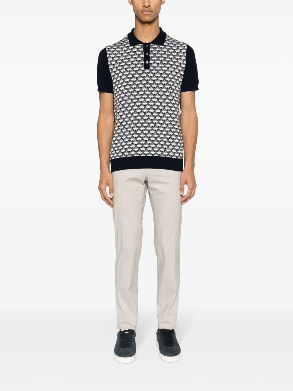 INCOTEX Slim Fit Mini Trousers for Men - SS24