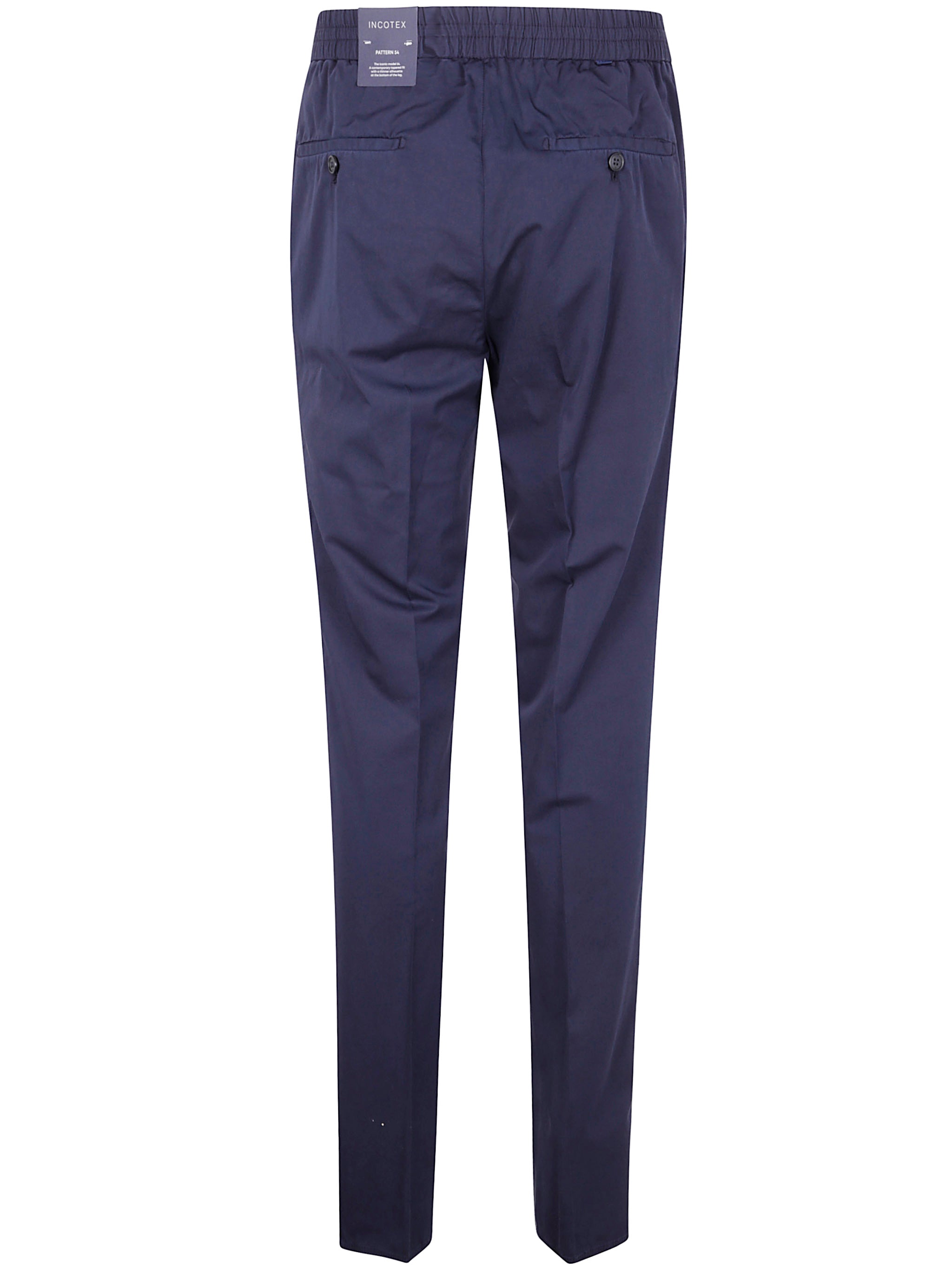 INCOTEX Men's Tapered Fit Trousers - SS25 Collection