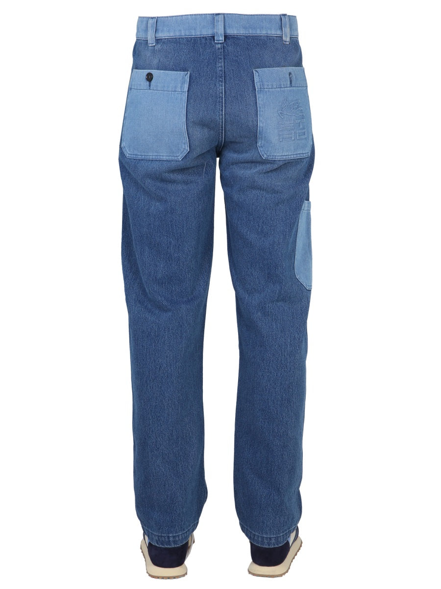ETRO Worker Fit Jeans for Men