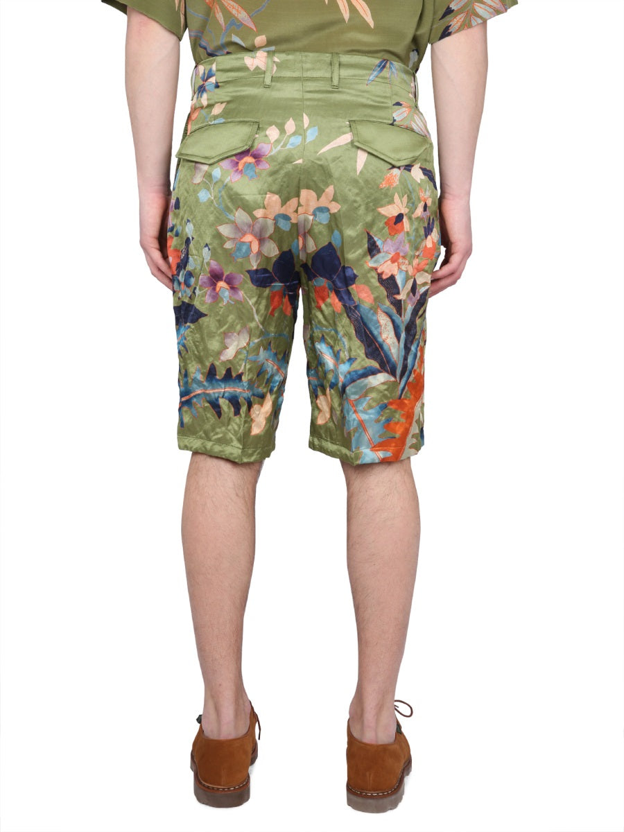 ETRO Floral Print Bermuda Shorts