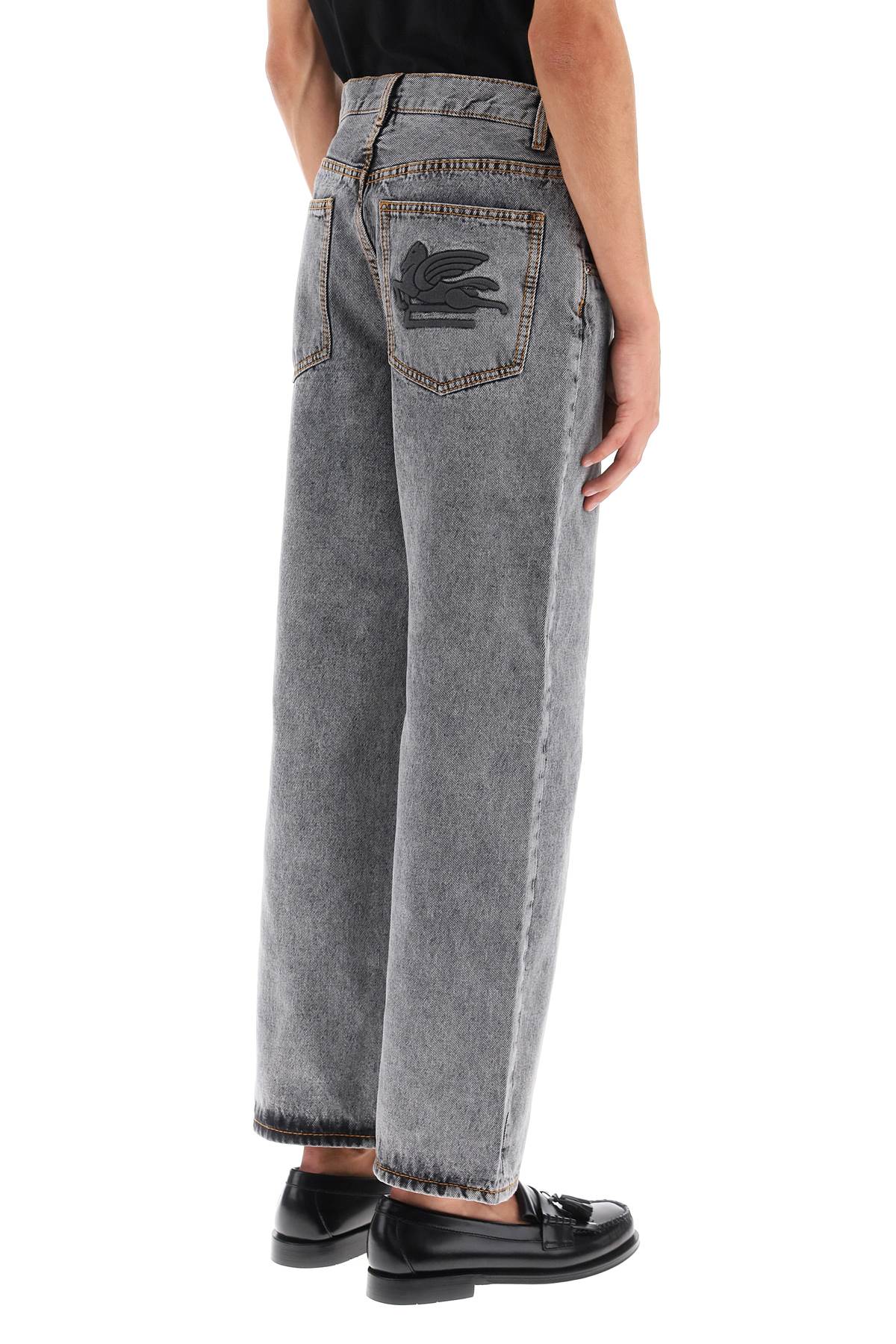 ETRO 5-Pocket Straight-Leg Jeans