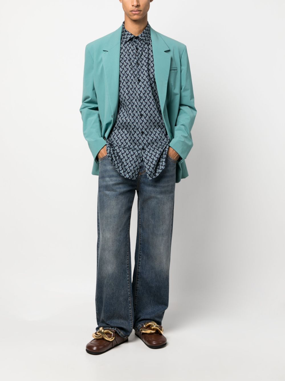 ETRO Men's Easy Fit Jeans - Size 31