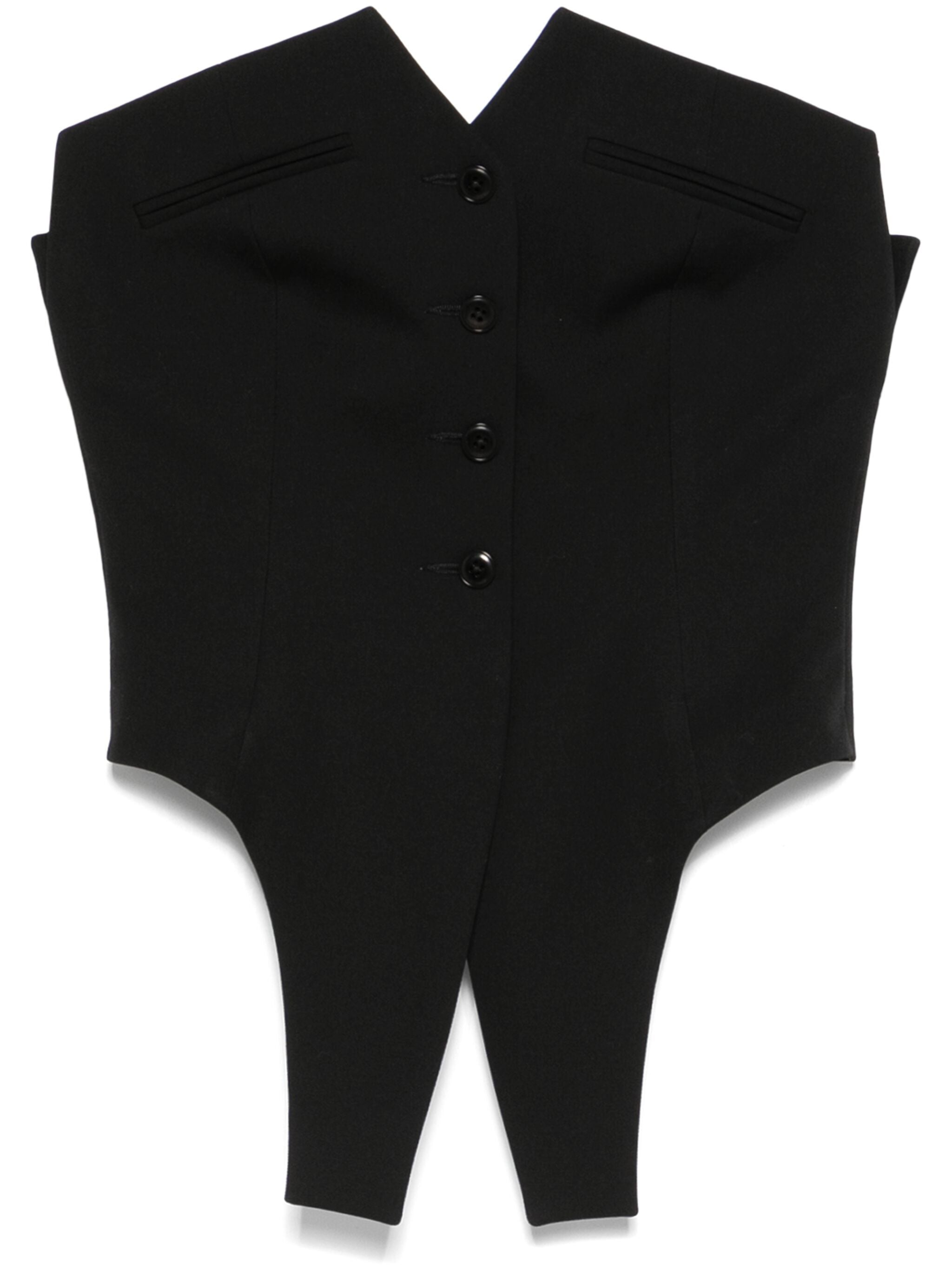 ALEXANDER WANG Deconstructed Vest for Women - SS25