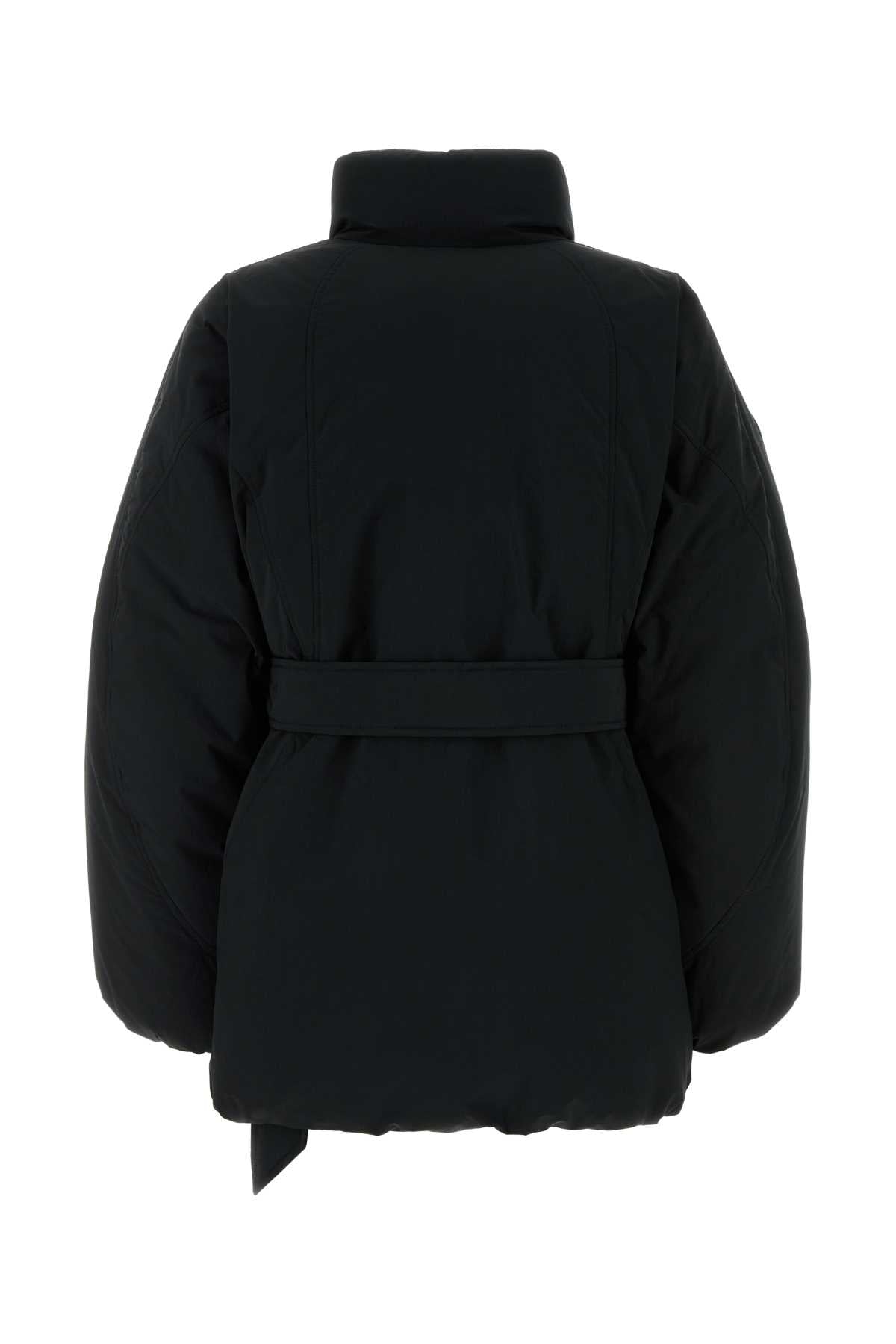 ALEXANDER WANG Polyester Blend Down Puffer Jacket with Self Belt