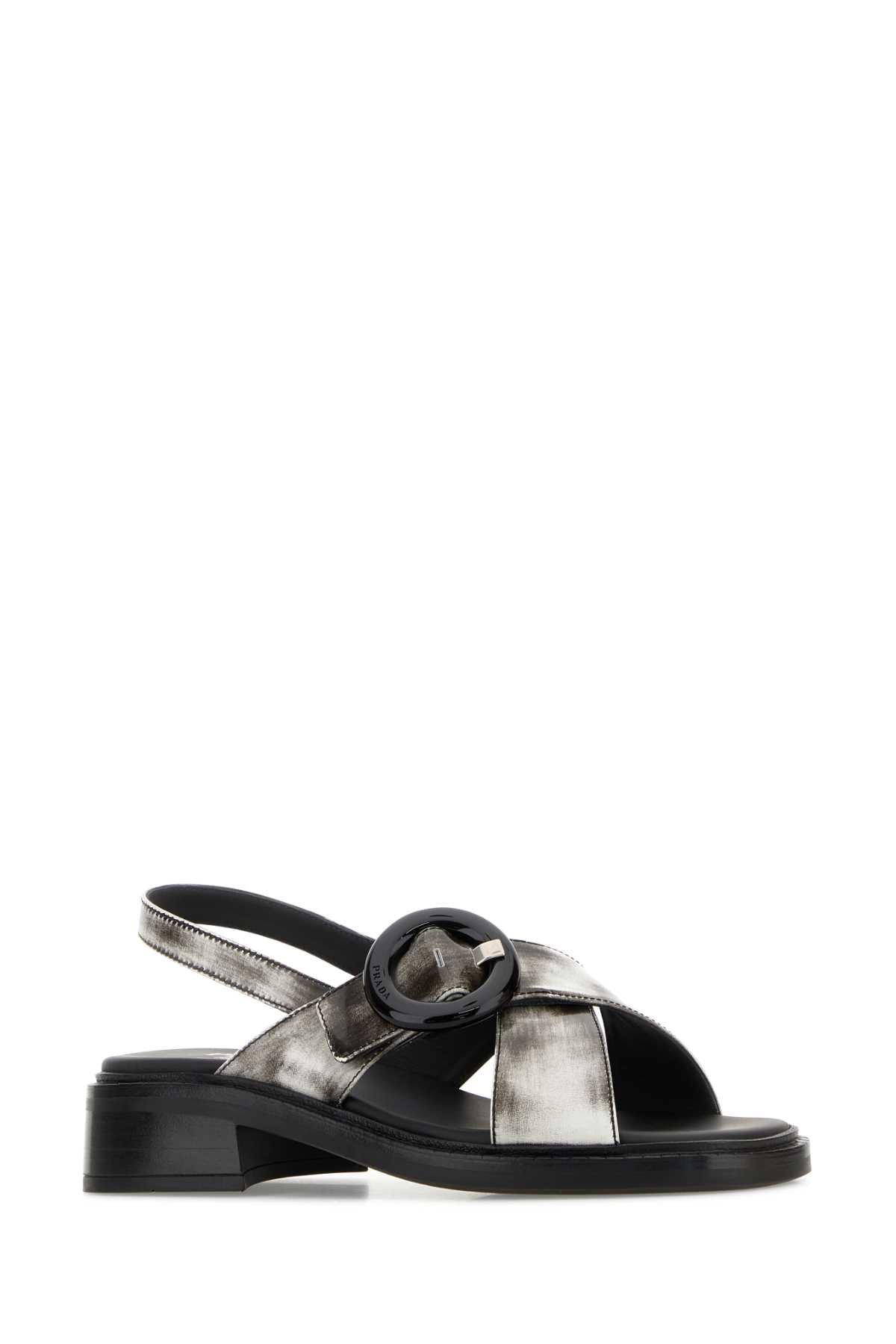 PRADA Elegant Leather Sandals for Women - Size 39