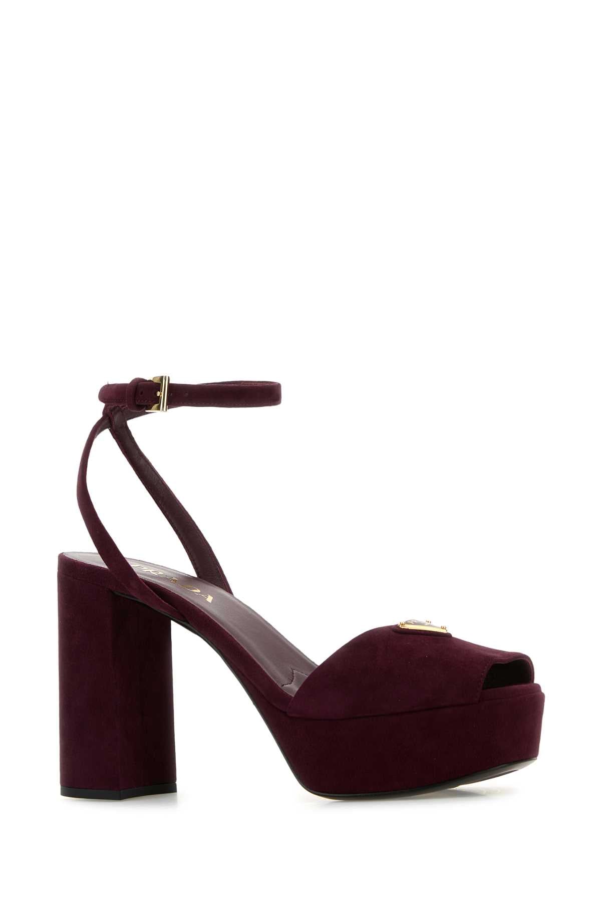 PRADA Suede Sandals for Women - Fall 2025