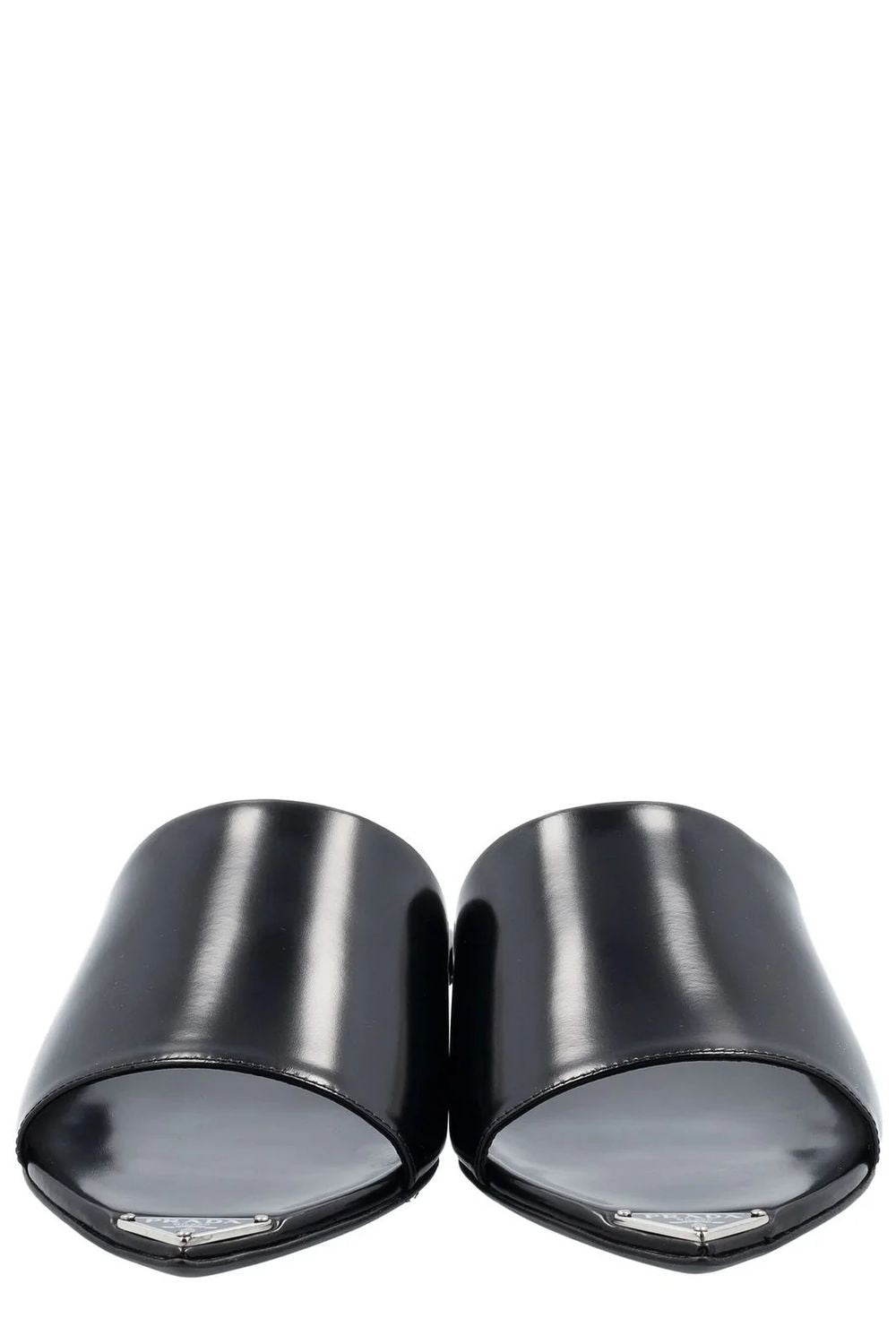 PRADA Elegant Leather Slippers for Women