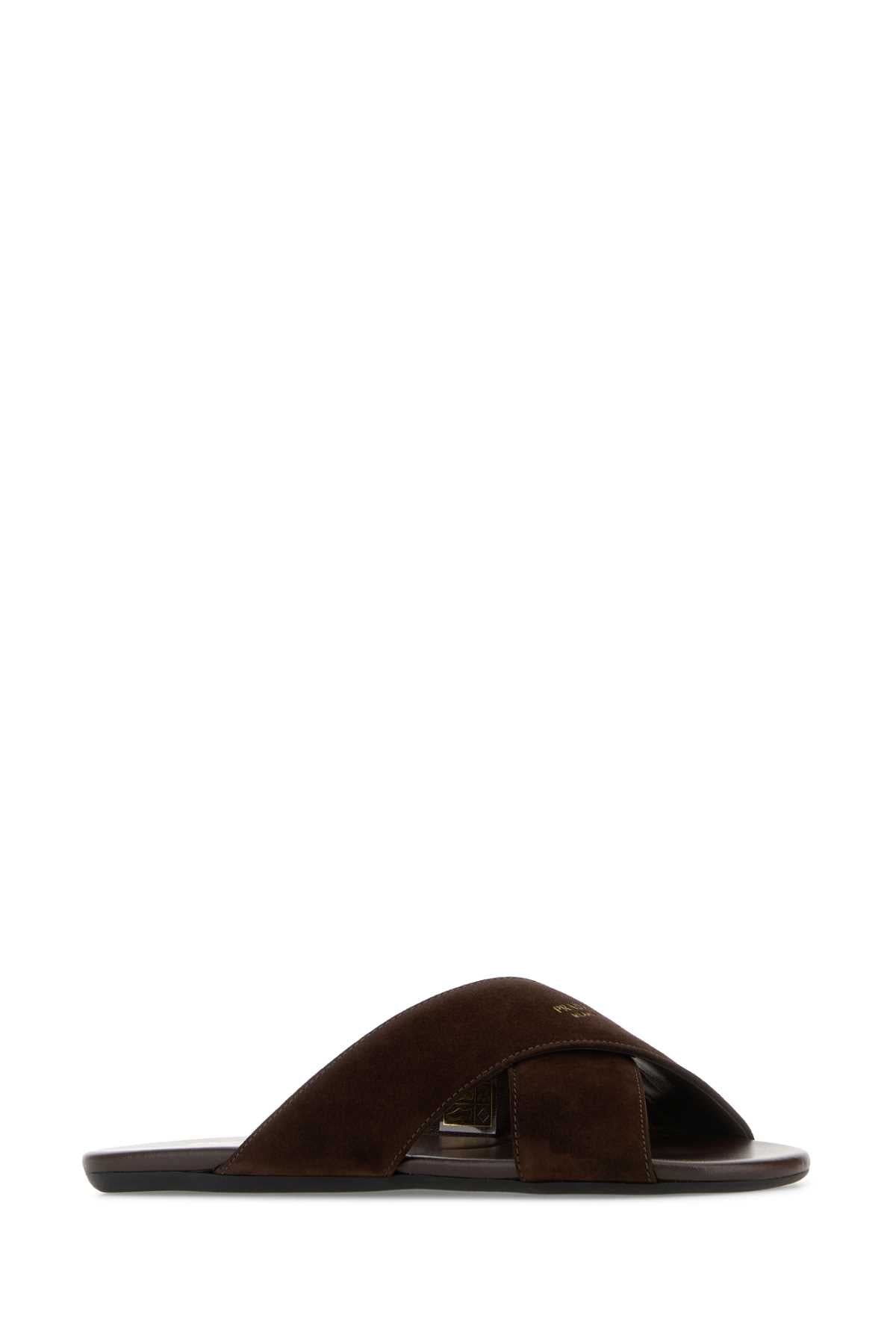 PRADA Suede Slippers for Women