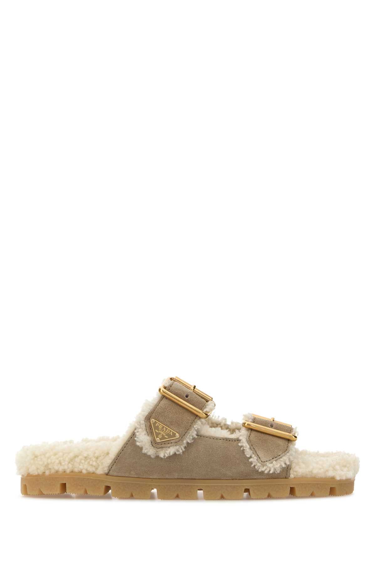 PRADA Suede Slippers for Women