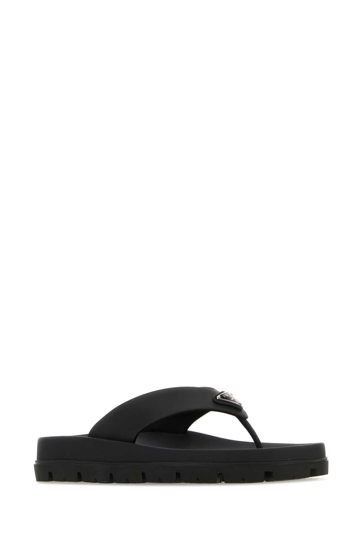PRADA Comfortable Rubber Thong Slippers for Women