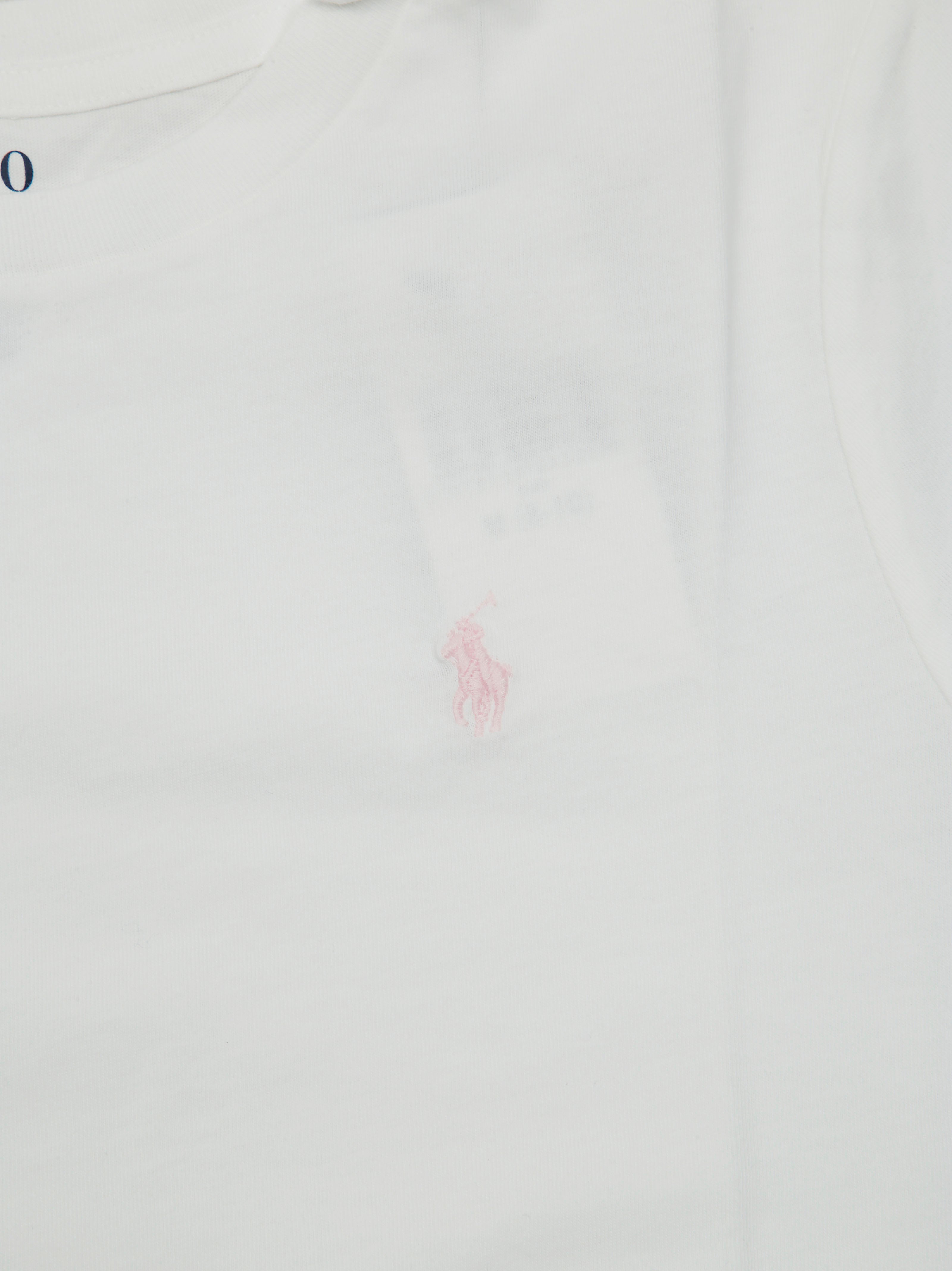 POLO RALPH LAUREN Mini Embroidered Logo T-Shirt for Girls