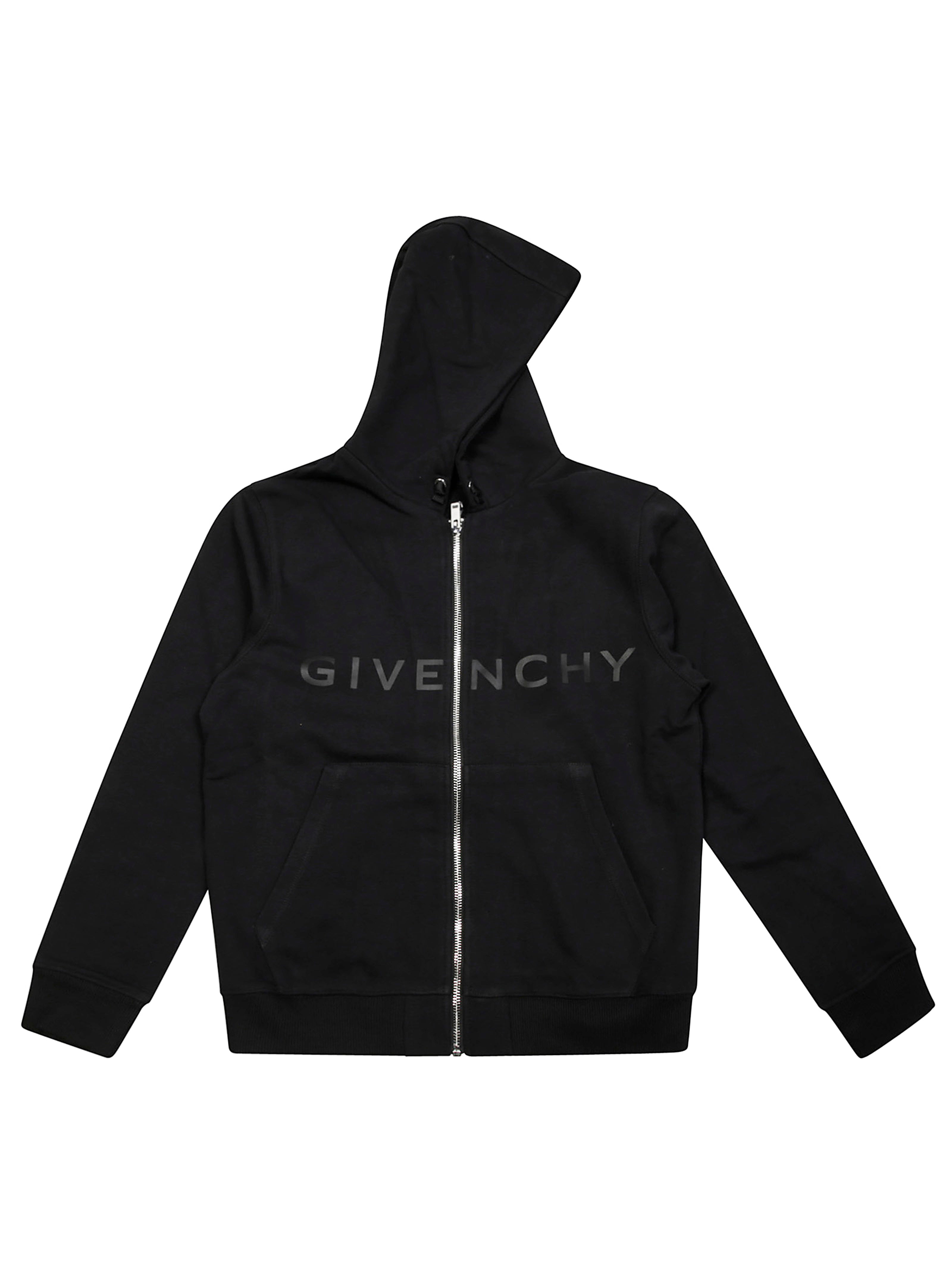 GIVENCHY Kids Mini Logo Zip-Up Sweatshirt