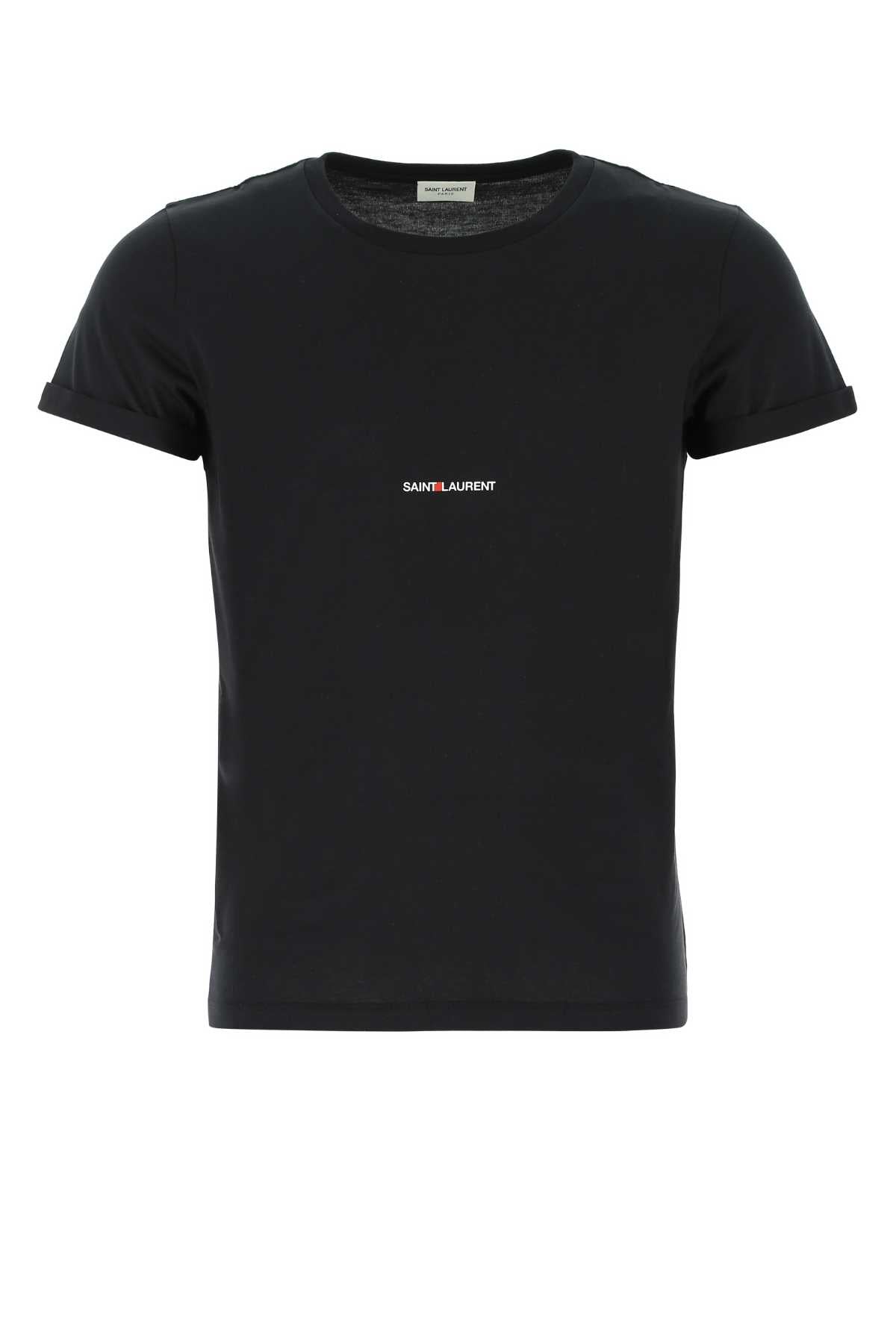SAINT LAURENT Essential Cotton T-Shirt for Men - 25W Collection
