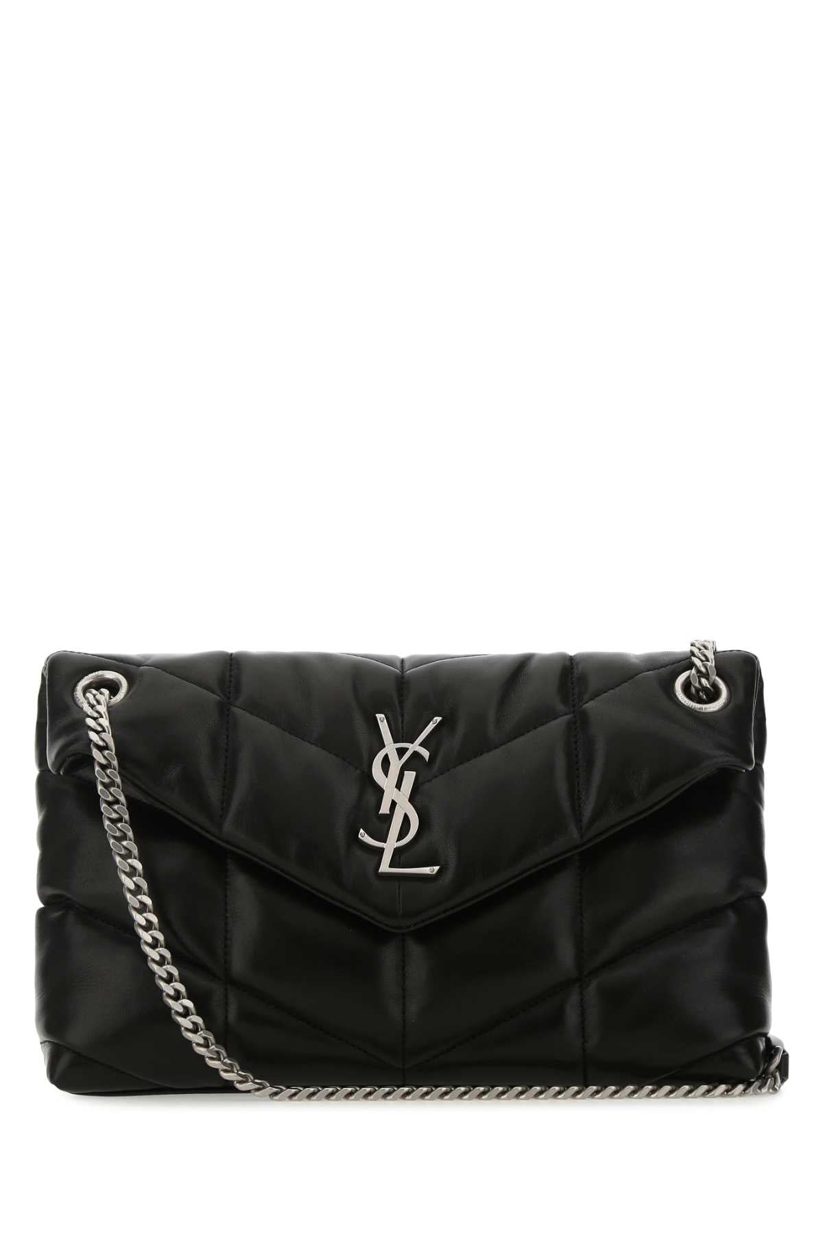 SAINT LAURENT Mini Puffer Shoulder Handbag
