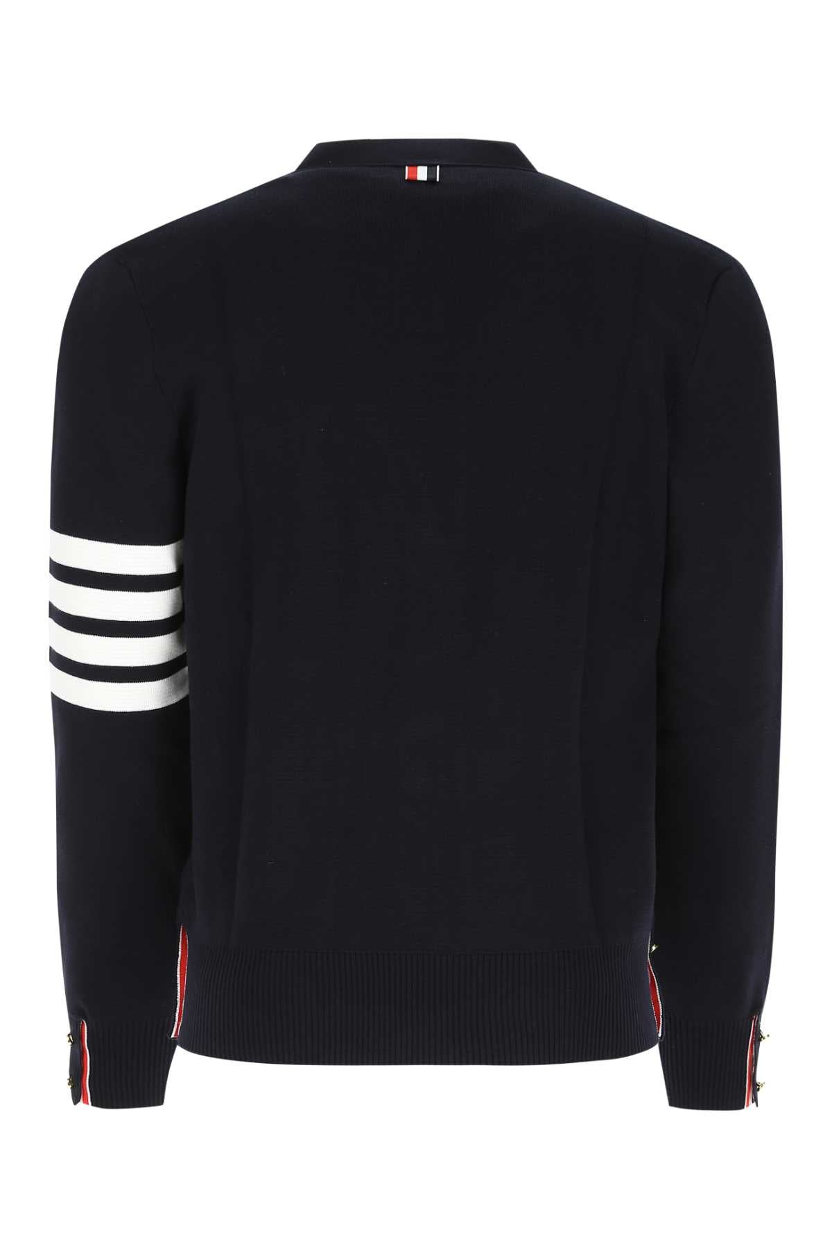 THOM BROWNE Classic Cotton Cardigan for Men
