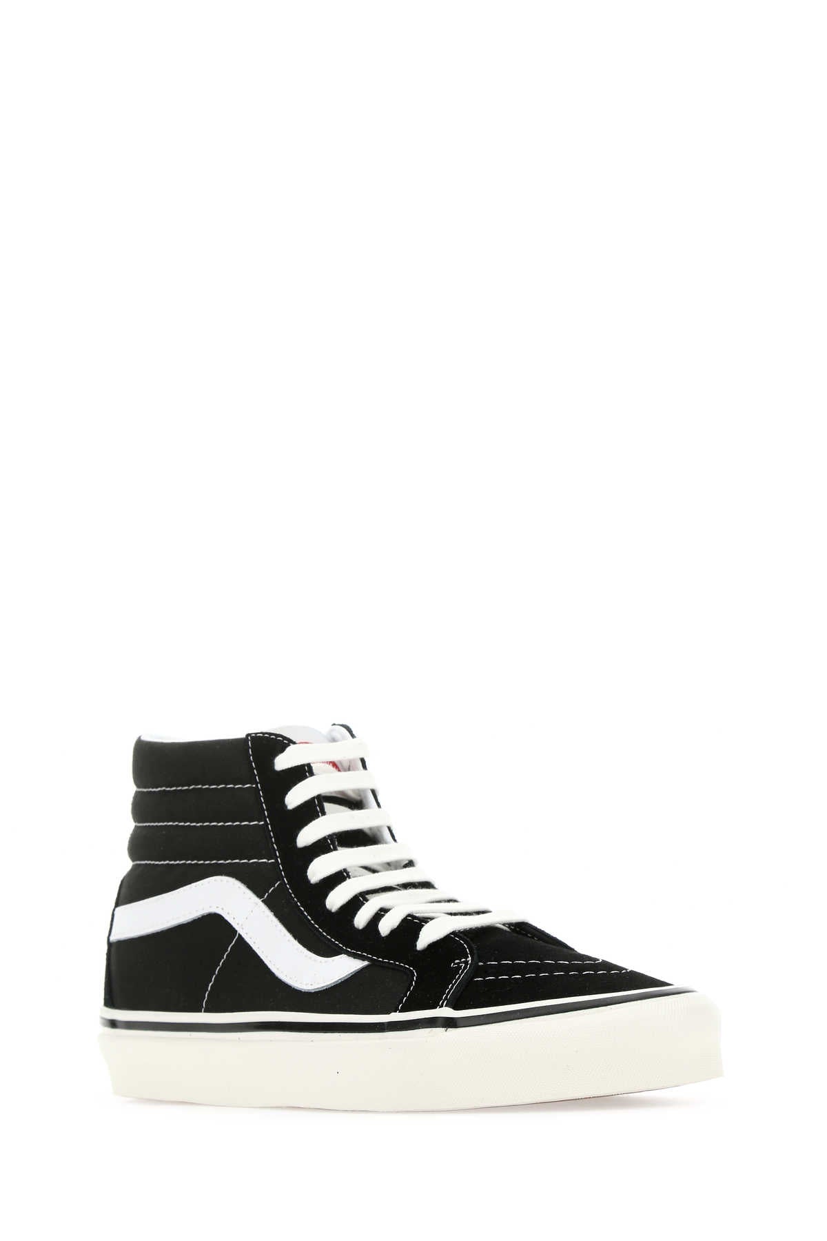 VANS Unisex High-Top Canvas Sneakers - US Size