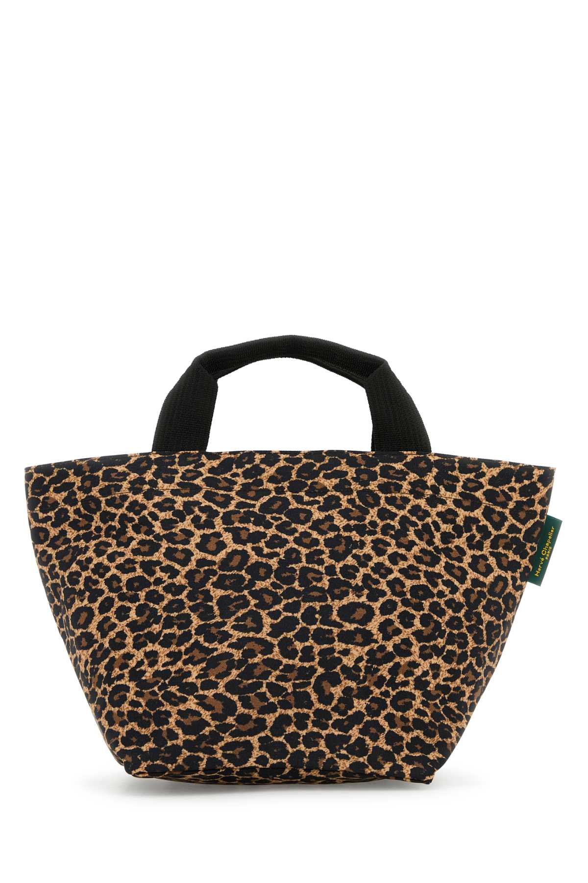 HERVE' CHAPELIER Printed Canvas Mini Shopping Handbag - FW25