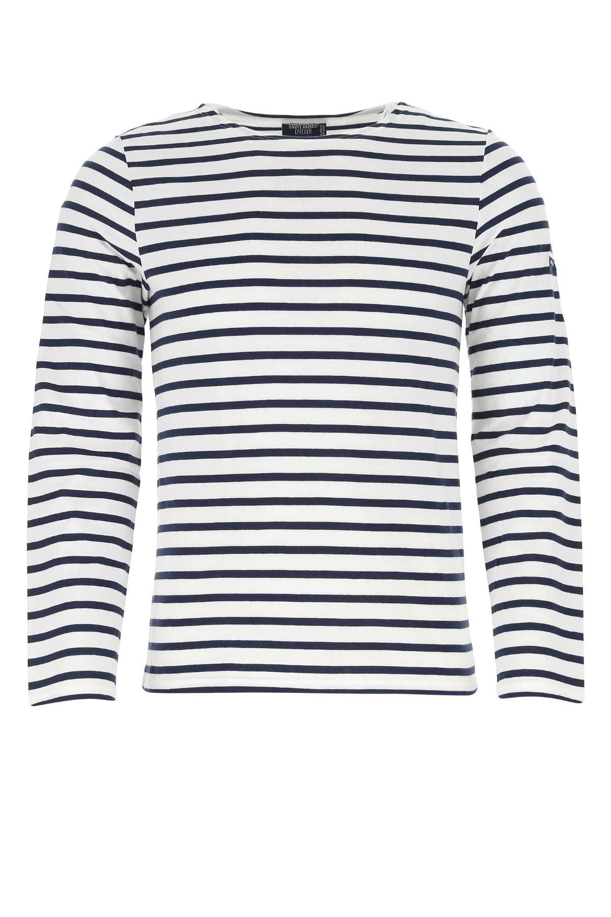 SAINT JAMES Mini Modern Embroidered Cotton T-Shirt for Men