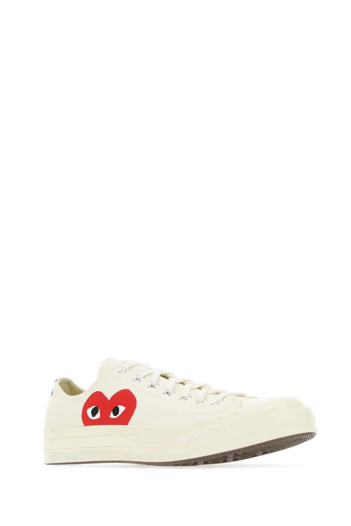 COMME DES GARCONS PLAY Canvas X Converse Sneakers
