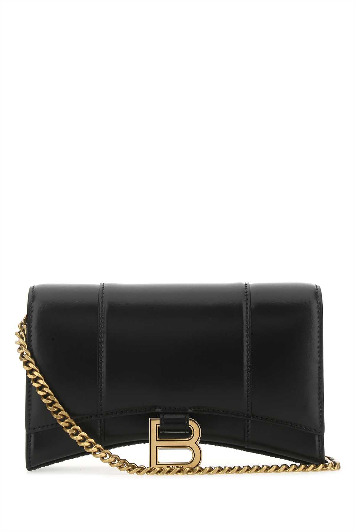 BALENCIAGA Mini Hourglass Clutch - Elegant Design