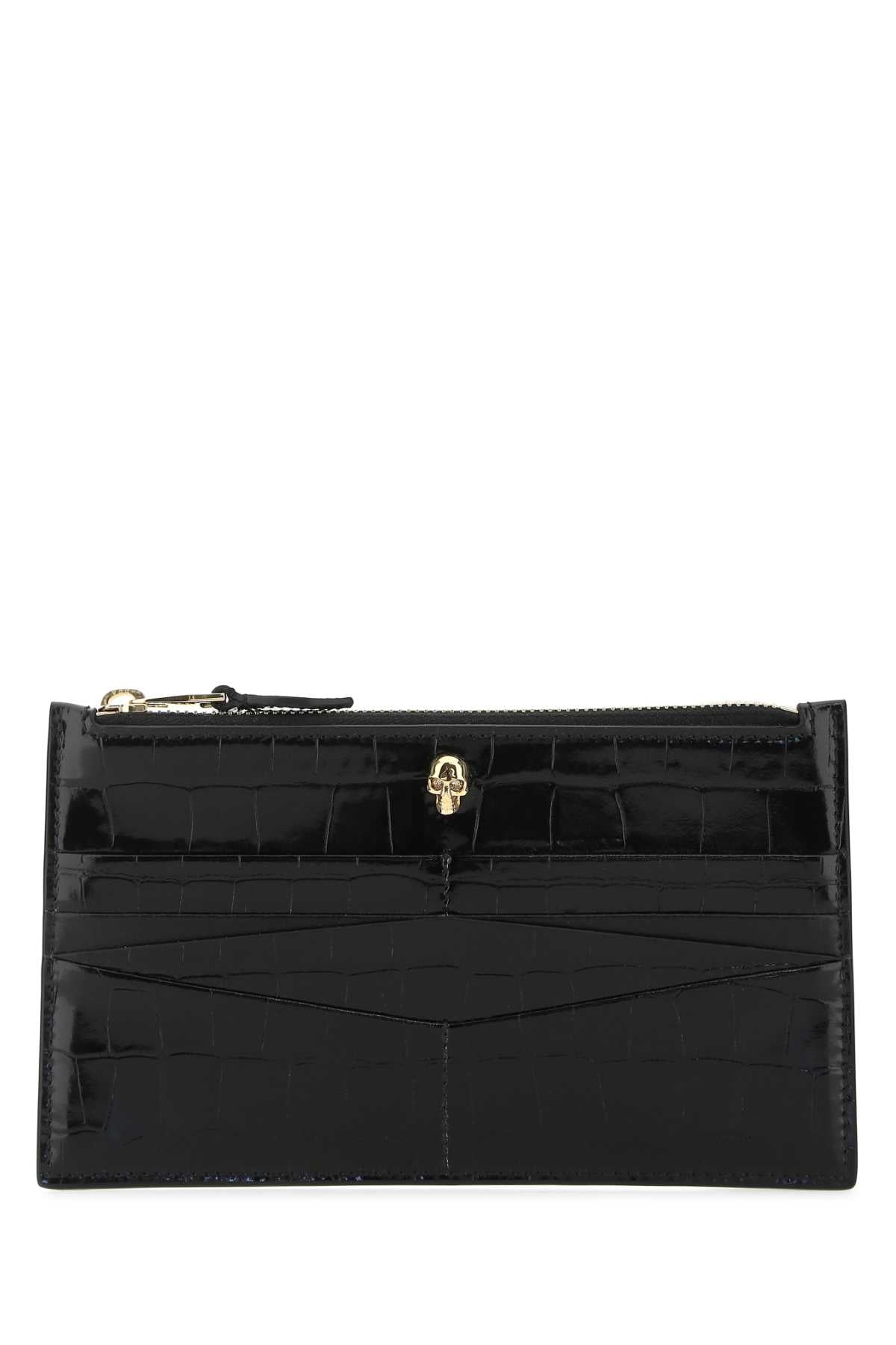 ALEXANDER MCQUEEN Mini Leather Pouch Handbag
