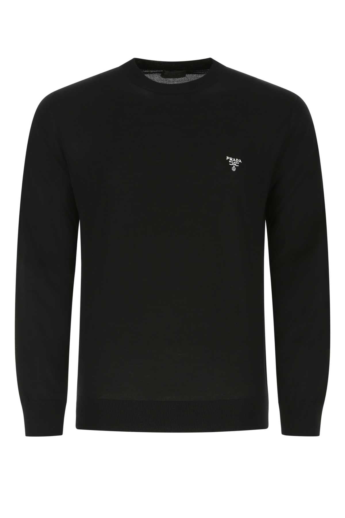 PRADA Classic Wool Sweater for Men - Timeless Knitwear