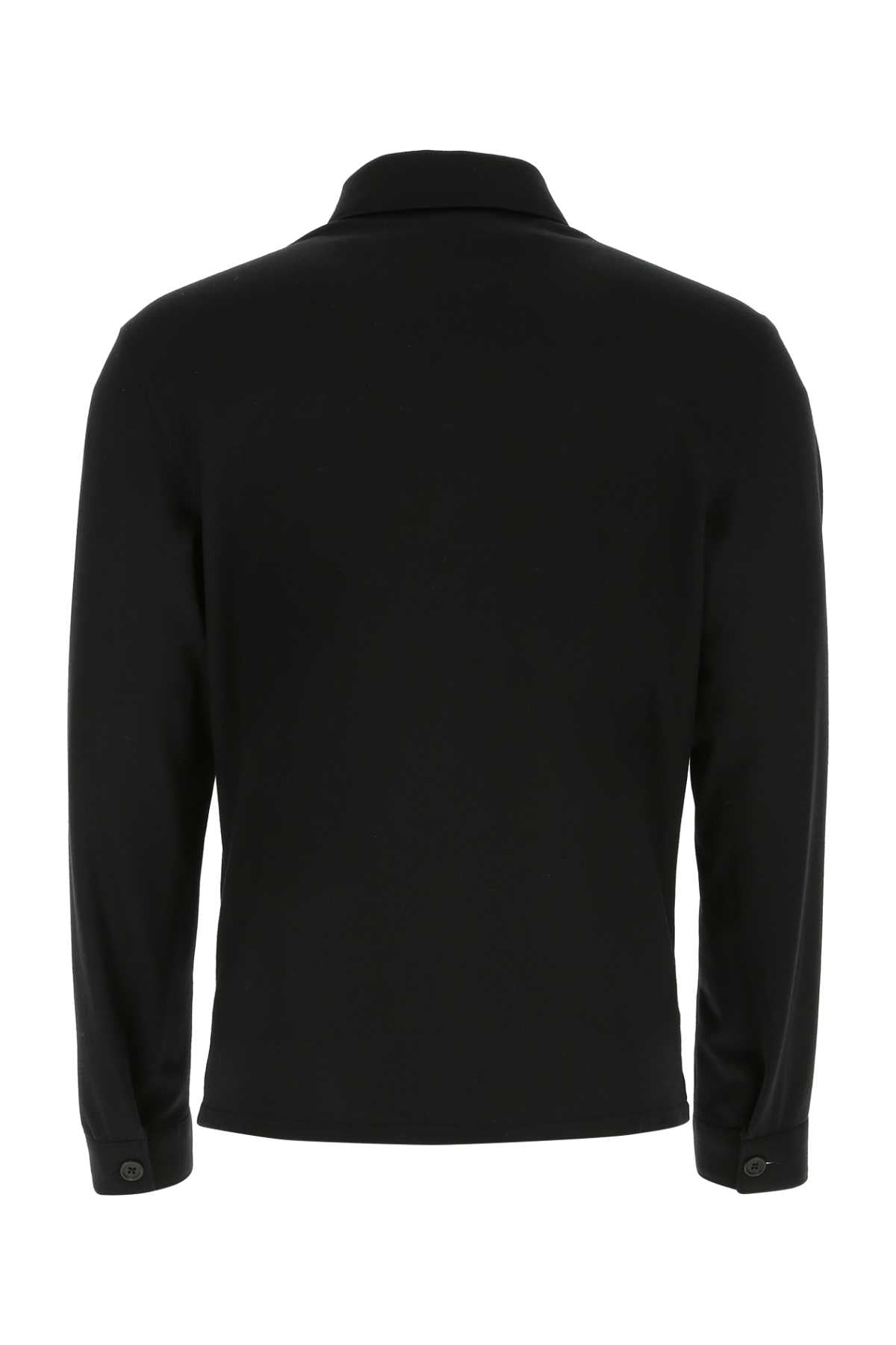 PRADA Luxurious Wool and Cashmere Blend Shirt - Size 50
