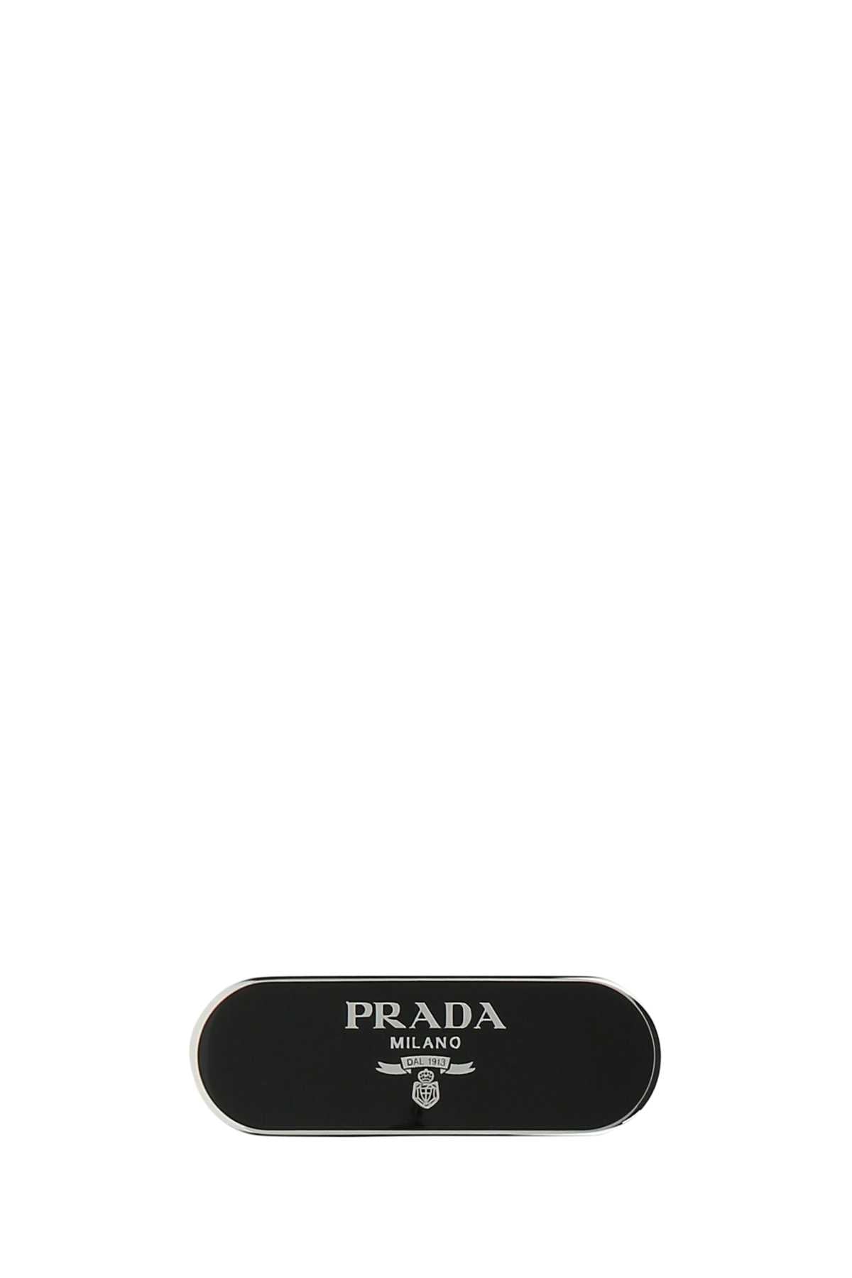 PRADA Sophisticated Metal Hair Clip - 7 cm