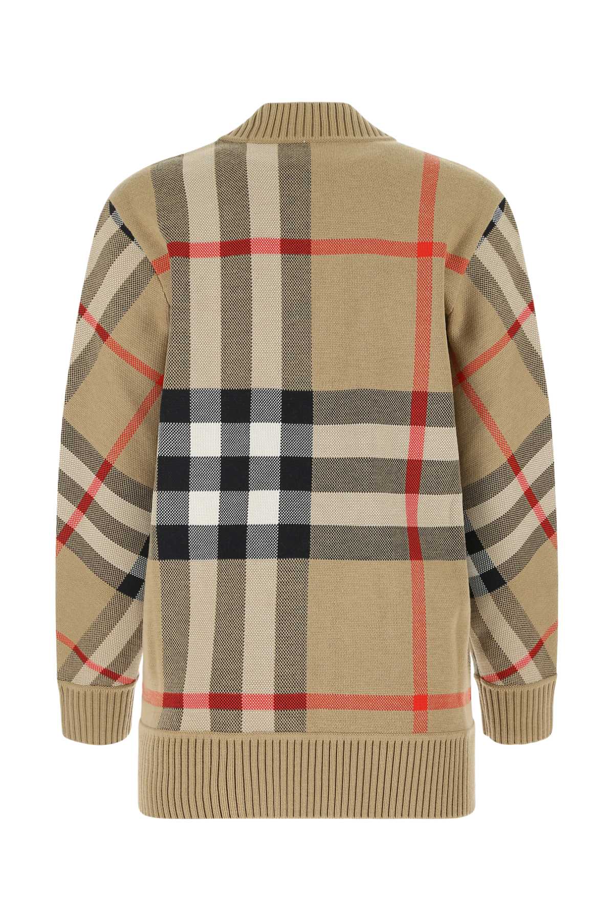 BURBERRY Embroidered Polyester Blend Cardigan for Women