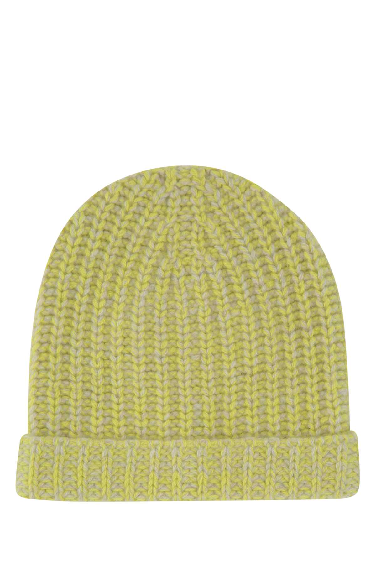 THE ELDER STATESMAN Two-tone Cashmere Beanie Hat for Men