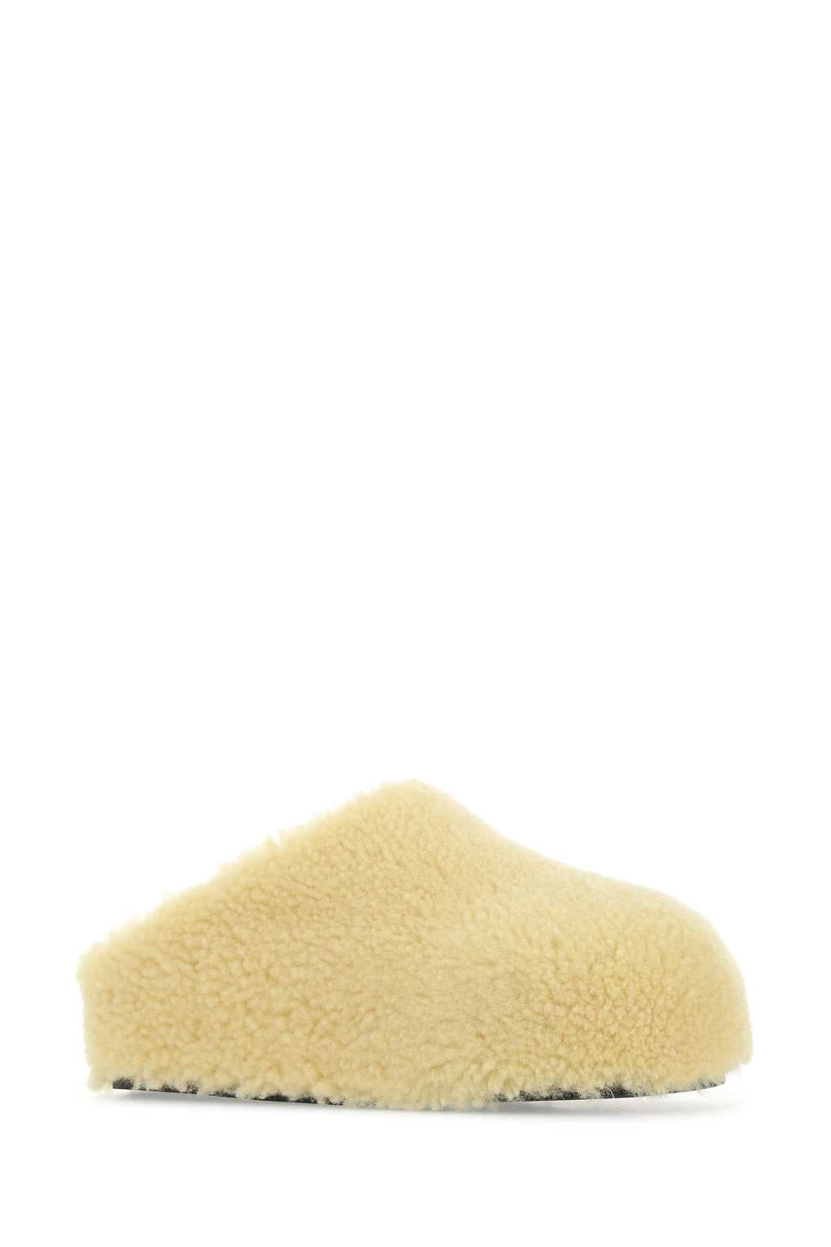 AMINA MUADDI Shearling Giuly Mini Slippers