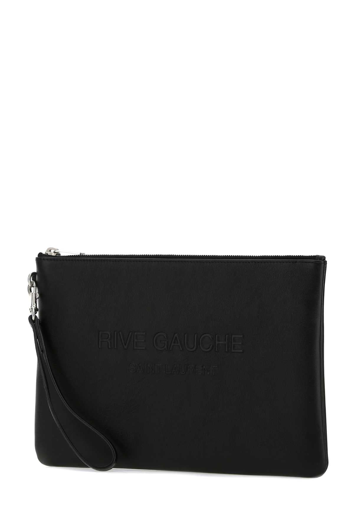 SAINT LAURENT Sleek Leather Clutch - 30x21 cm