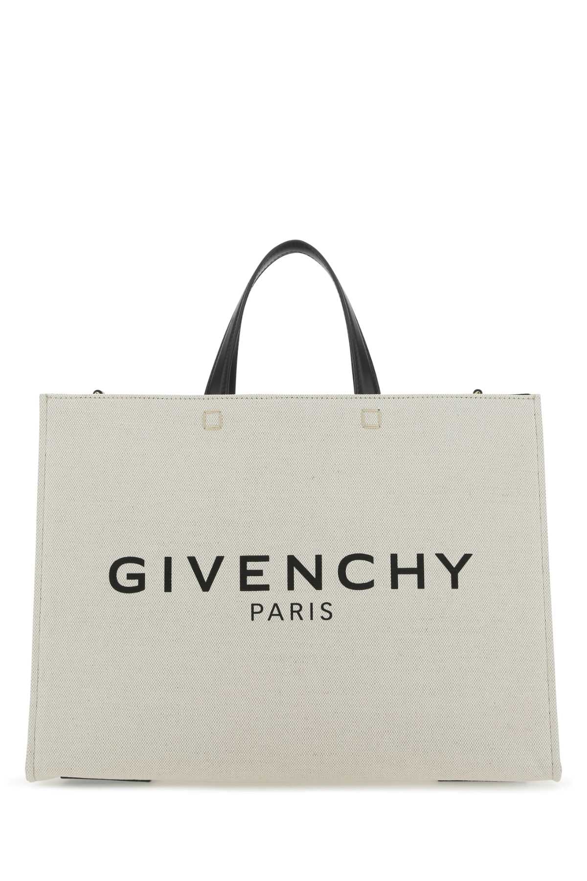 GIVENCHY Canvas Medium G Shopping Handbag - 37 cm x 28 cm x 14 cm