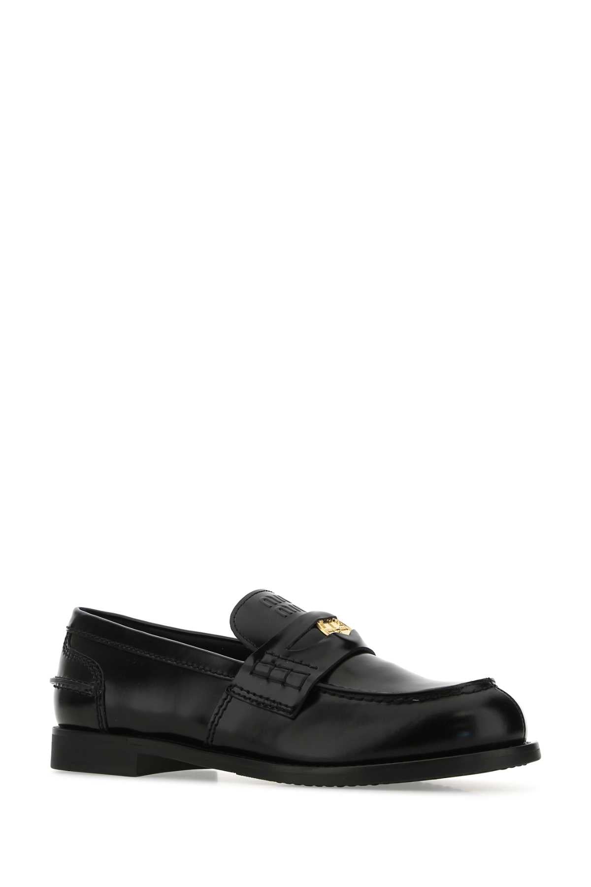 MIU MIU Women's Luxe Leather Loafers