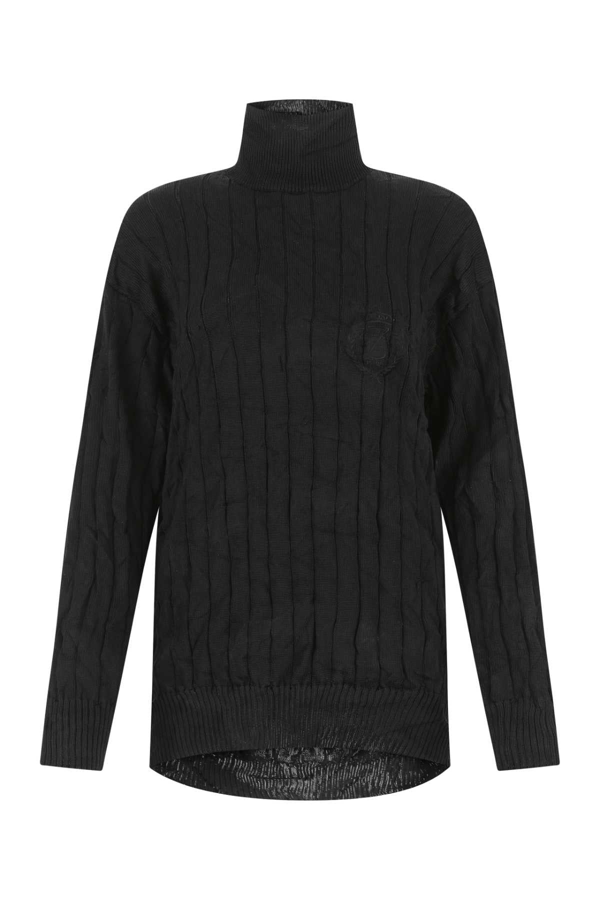 BALENCIAGA Oversize Silk Blend Sweater for Women