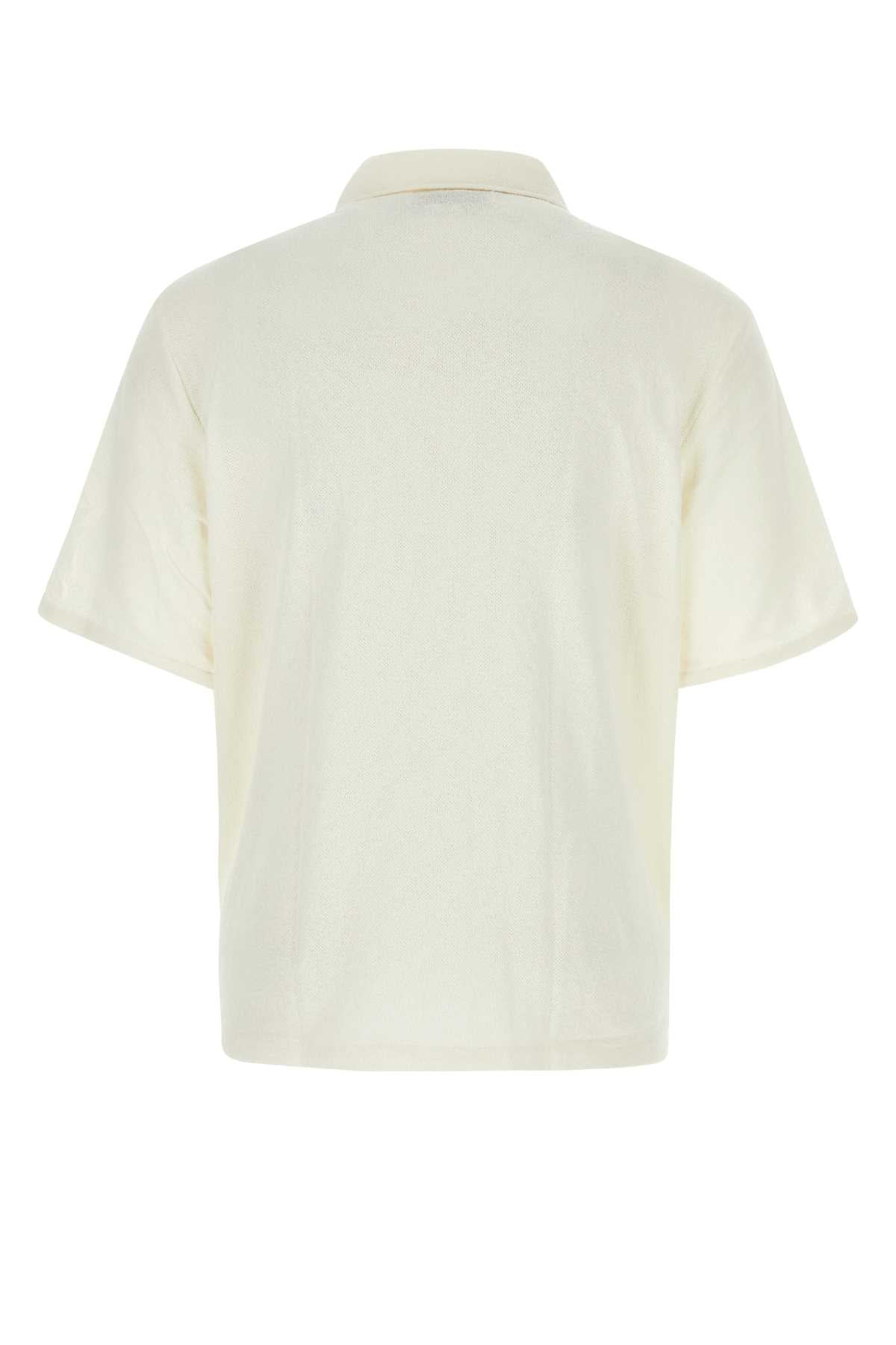 OUR LEGACY Men's Ivory Polyester Blend Mini Shirt