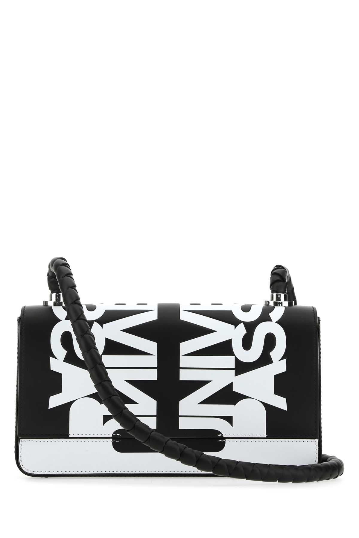 BURBERRY Two-tone Leather Crossbody Handbag - 25 cm Width